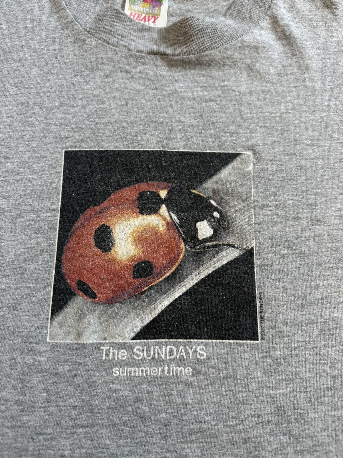 Other 1997 Vintage The Sundays Summertime Ladybug Tee Size US XL / EU 56 / 4 - 3 Thumbnail