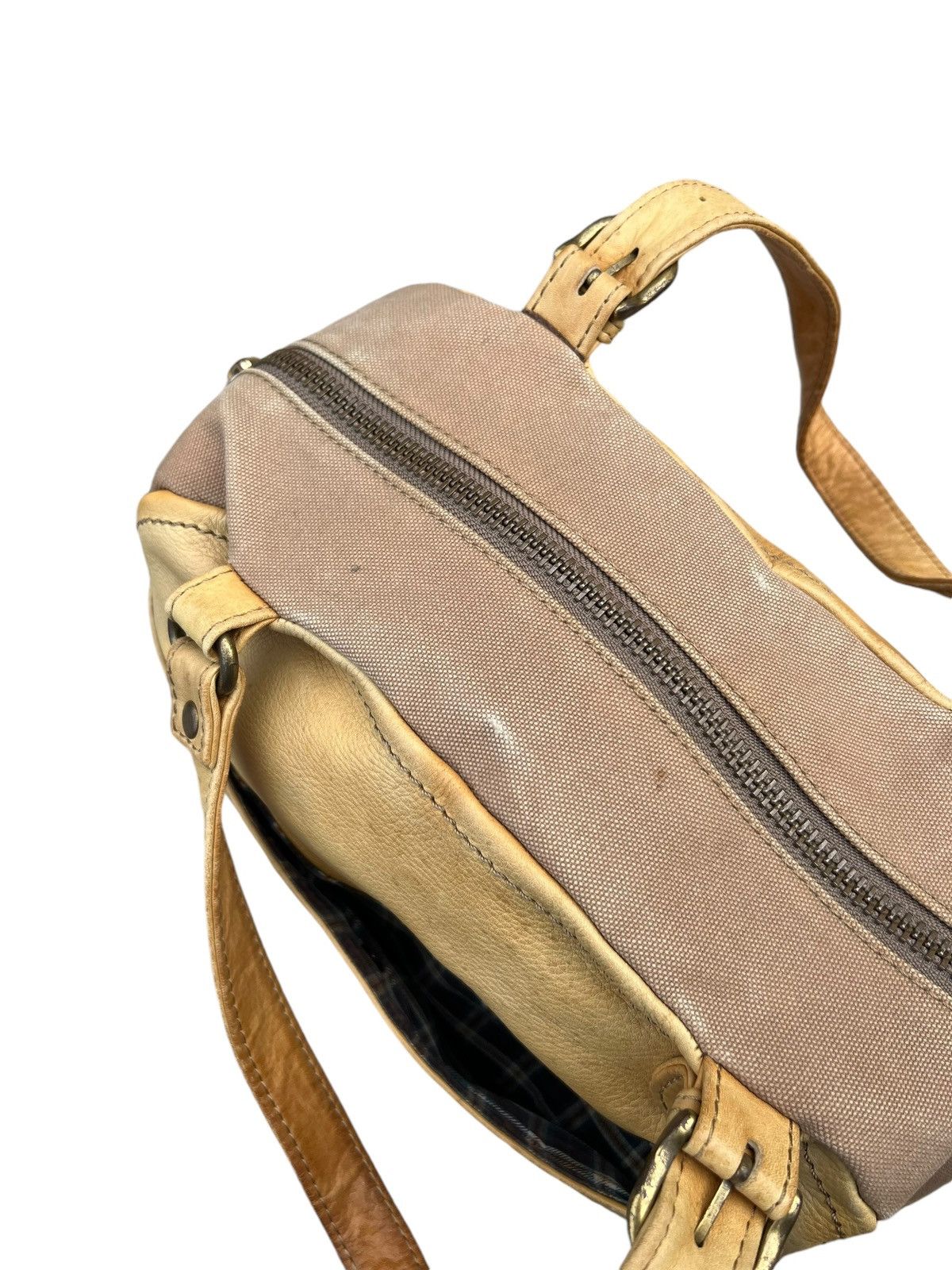 Leather Folna Japan Distressed Sun Faded Patina Leather Bag Size ONE SIZE - 18 Thumbnail