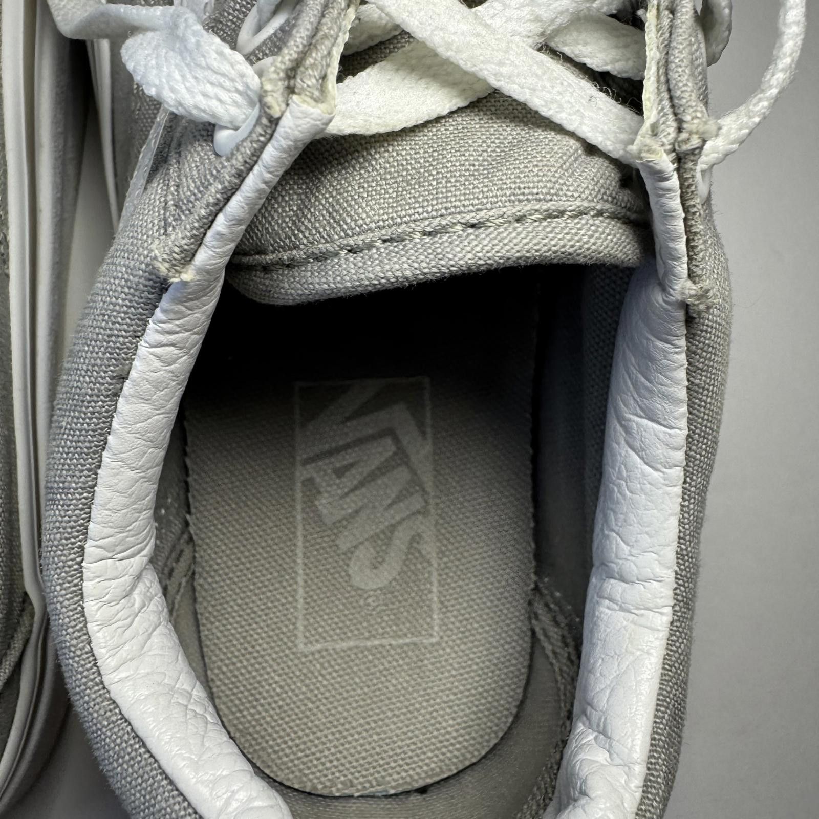 Vans Vans Old Skool Skate Shoe Men's 6.5 Women's Gray & White Size US 6.5 / EU 39-40 - 11 Thumbnail
