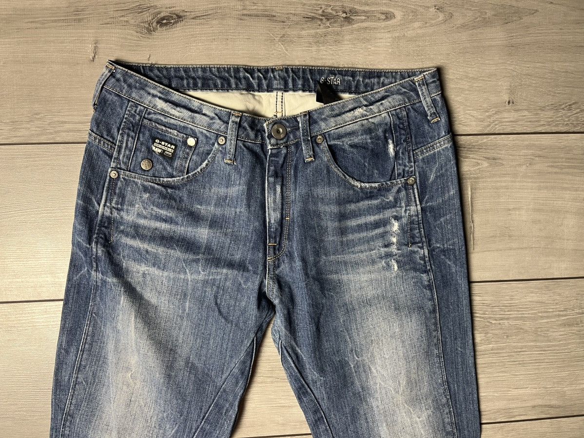 G-Star G star raw denim jeans biker style 28/32 Size US 28 / EU 44 - 3 Thumbnail