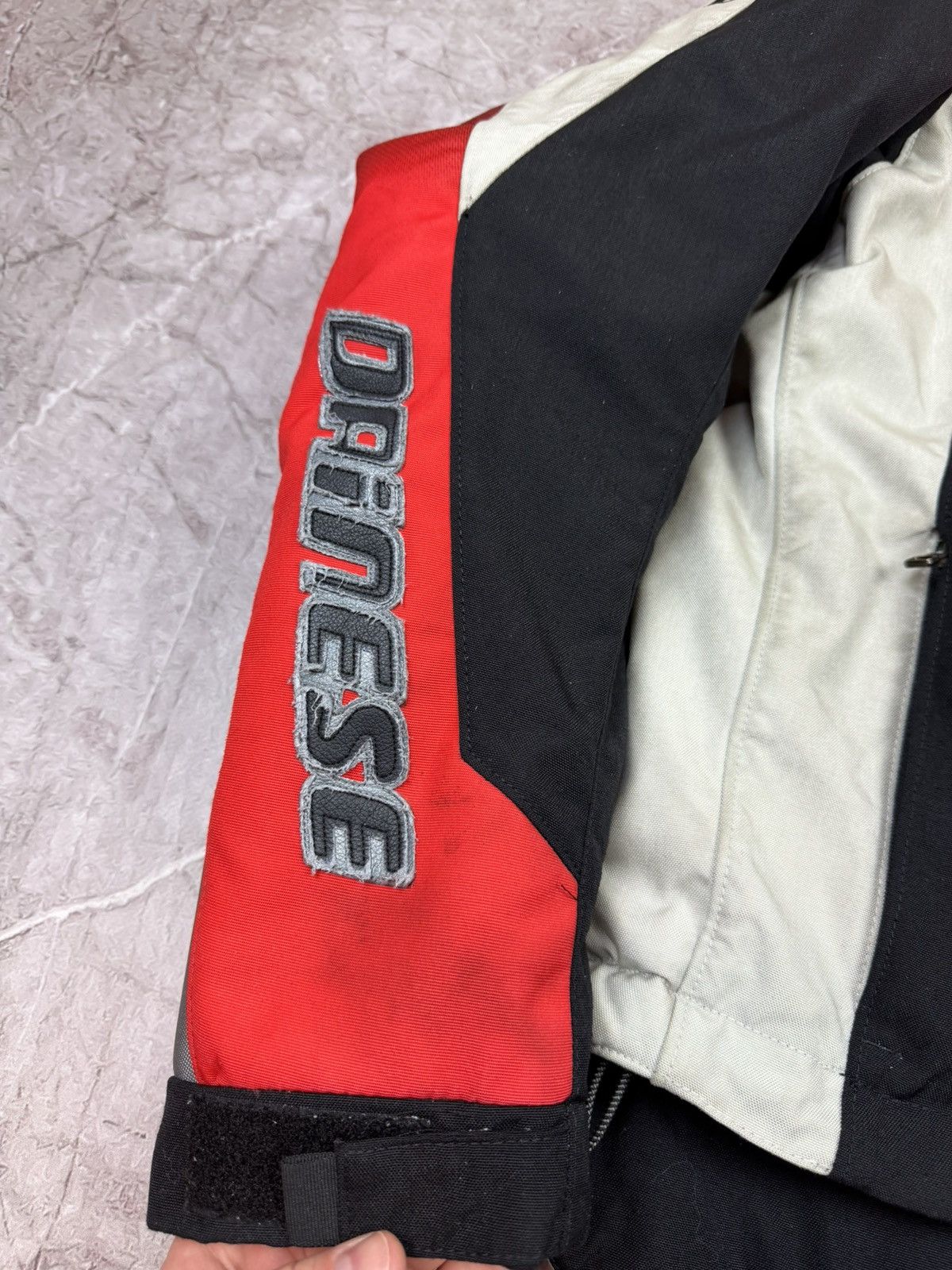 Dainese Vintage Dainese M-CRS Racing Jacket Red/Black Bikercore Sz L Size US L / EU 52-54 / 3 - 5 Thumbnail