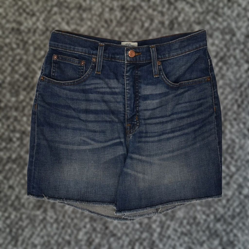J.Crew J. CREW Womens Denim Shorts Medium Blue Cotton Size 28 Size 28" / US 6 / IT 42 - 1 Thumbnail