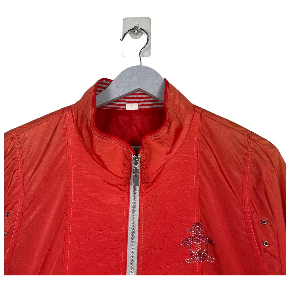 Grand Slam × Japanese Brand 💥GRAND SLAM SWAROVSKI SPORT LOGO NYLON JACKET Size M / US 6-8 / IT 42-44 - 4 Thumbnail
