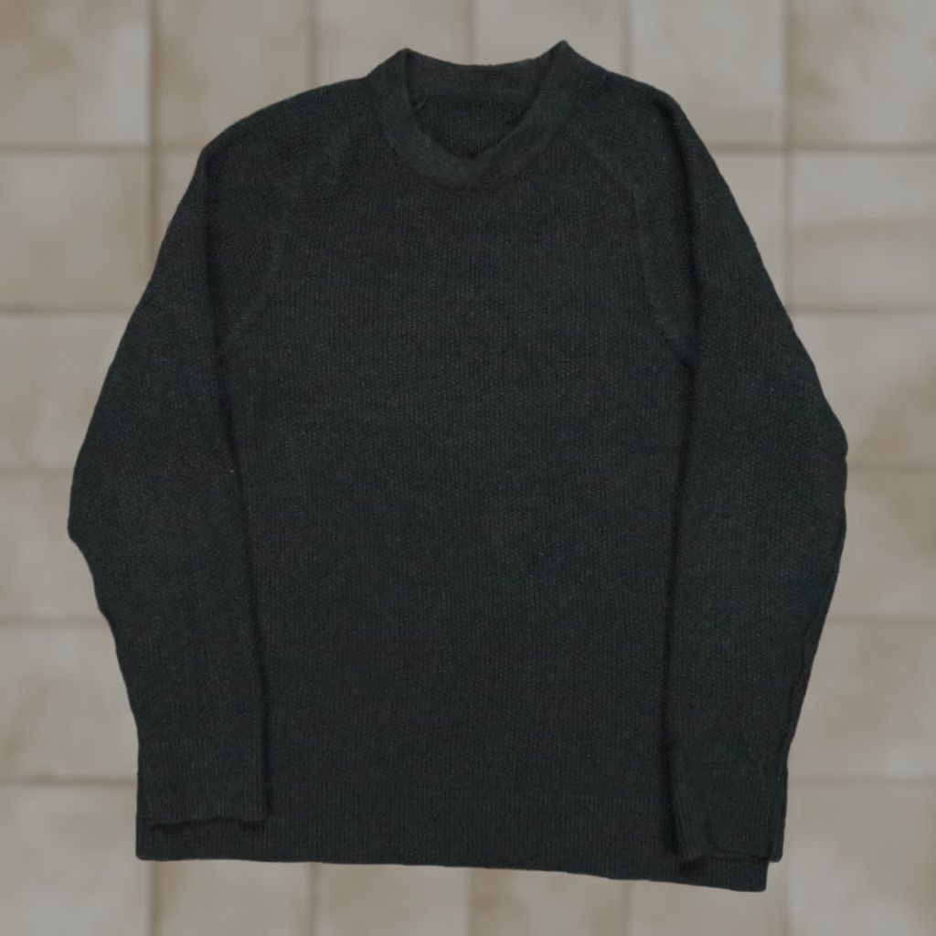 Lululemon Lululemon Sweater Mens Small Blue Textured Waffle Knit Crew Pullover Long Sleeve Size US S / EU 44-46 / 1 - 1 Thumbnail