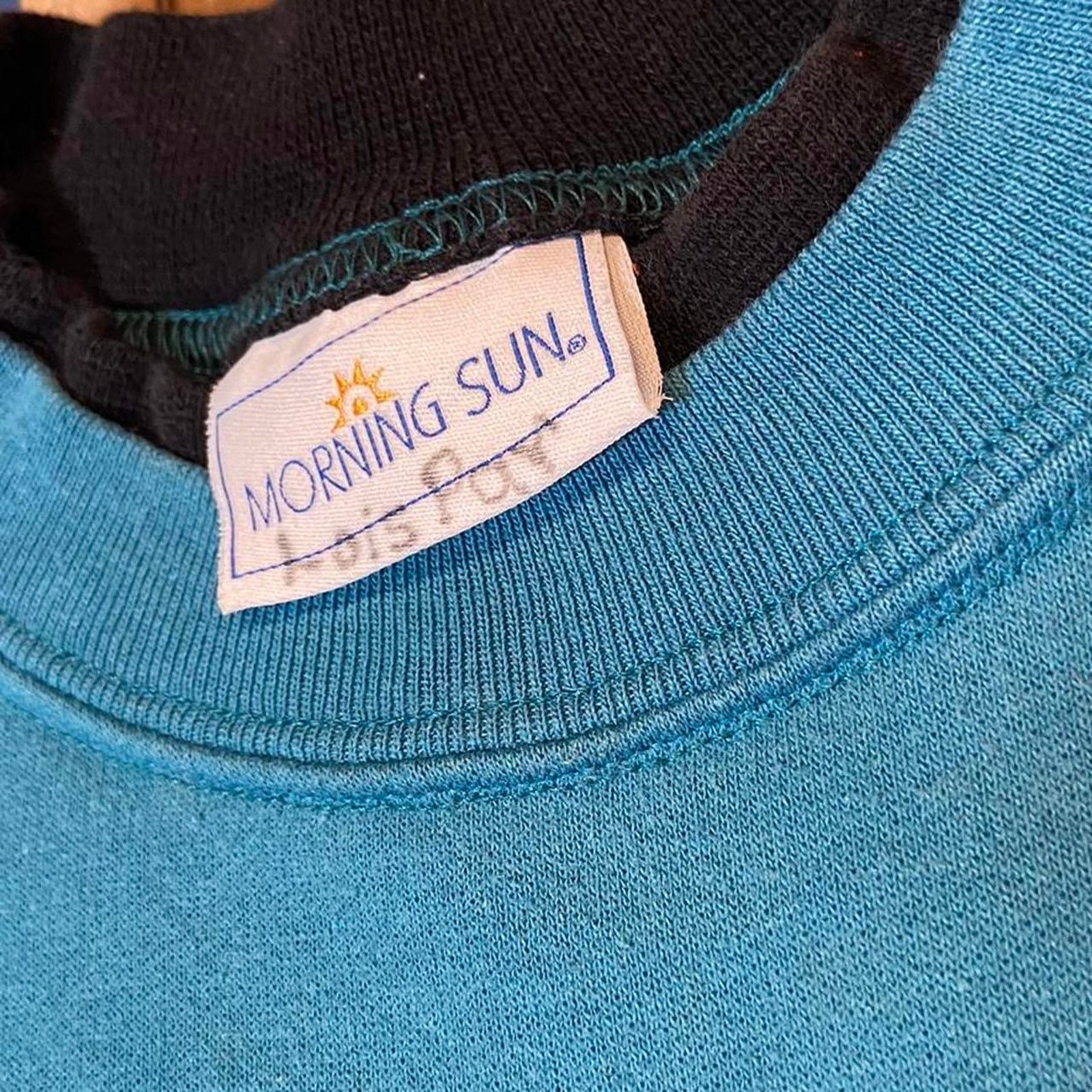 Vintage 90s morning sun grandma style crewneck sweater small Size US S / EU 44-46 / 1 - 2 Thumbnail