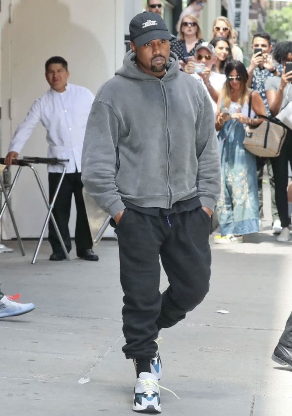 Yeezy yeezy season 6 zip up hoodie hood hooded sweatshirt gravel Size US XS / EU 42 / 0 - 2 Thumbnail