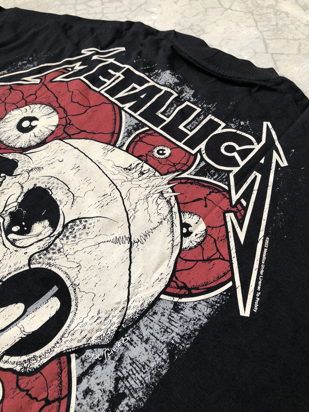 Band Tees × Metallica Topman Metallica Skull Oversized Tee Size US XL / EU 56 / 4 - 5 Thumbnail