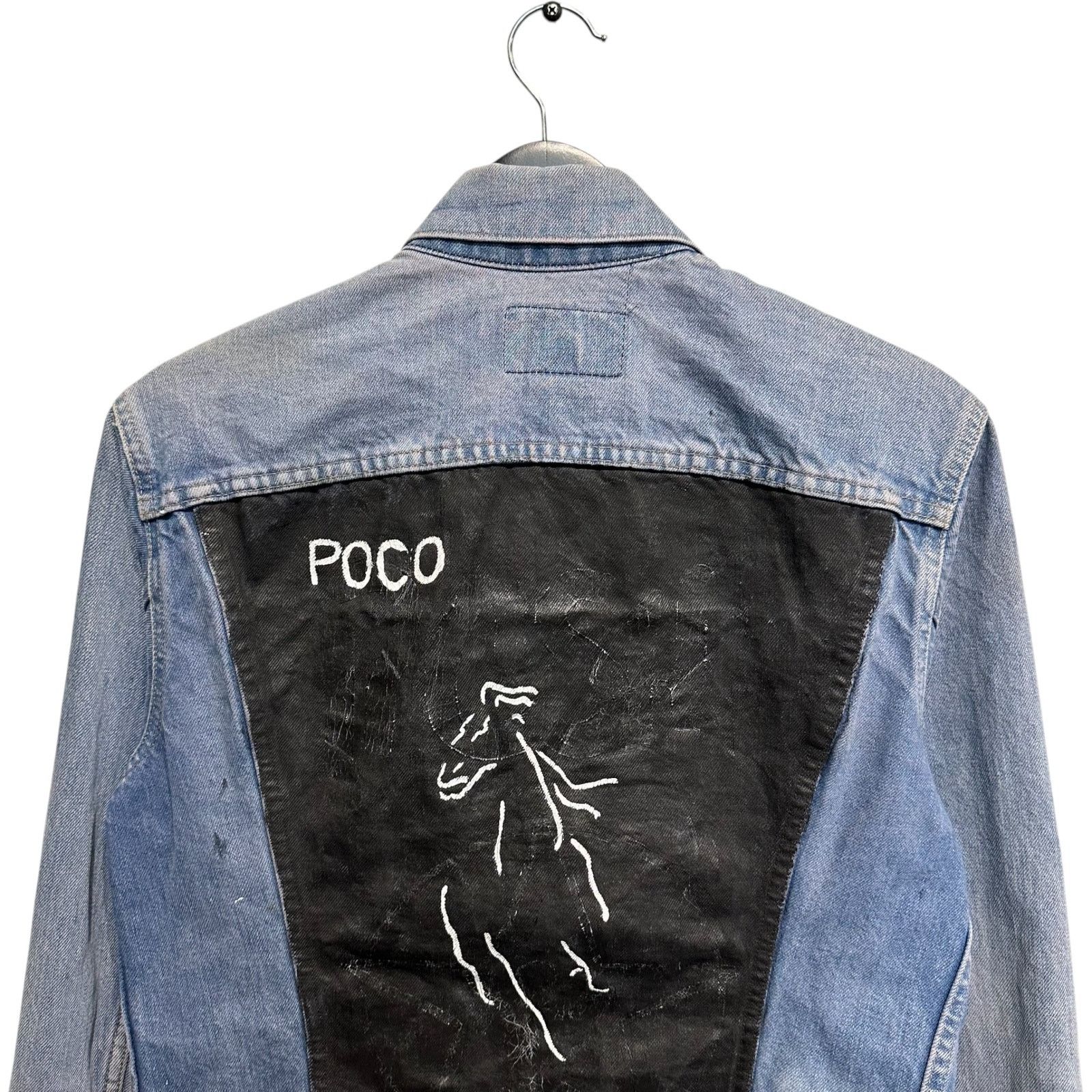 Levi's Vintage Levi's Strauss Hand Painted Denim Trucker Jacket M Size US M / EU 48-50 / 2 - 6 Thumbnail