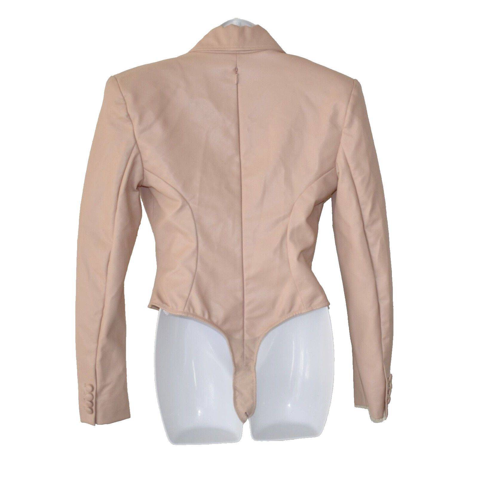 House of CB HOUSE OF CB LONDON Stretch Vegan Leather Bodysuit Jacket M Size M / US 6-8 / IT 42-44 - 4 Thumbnail