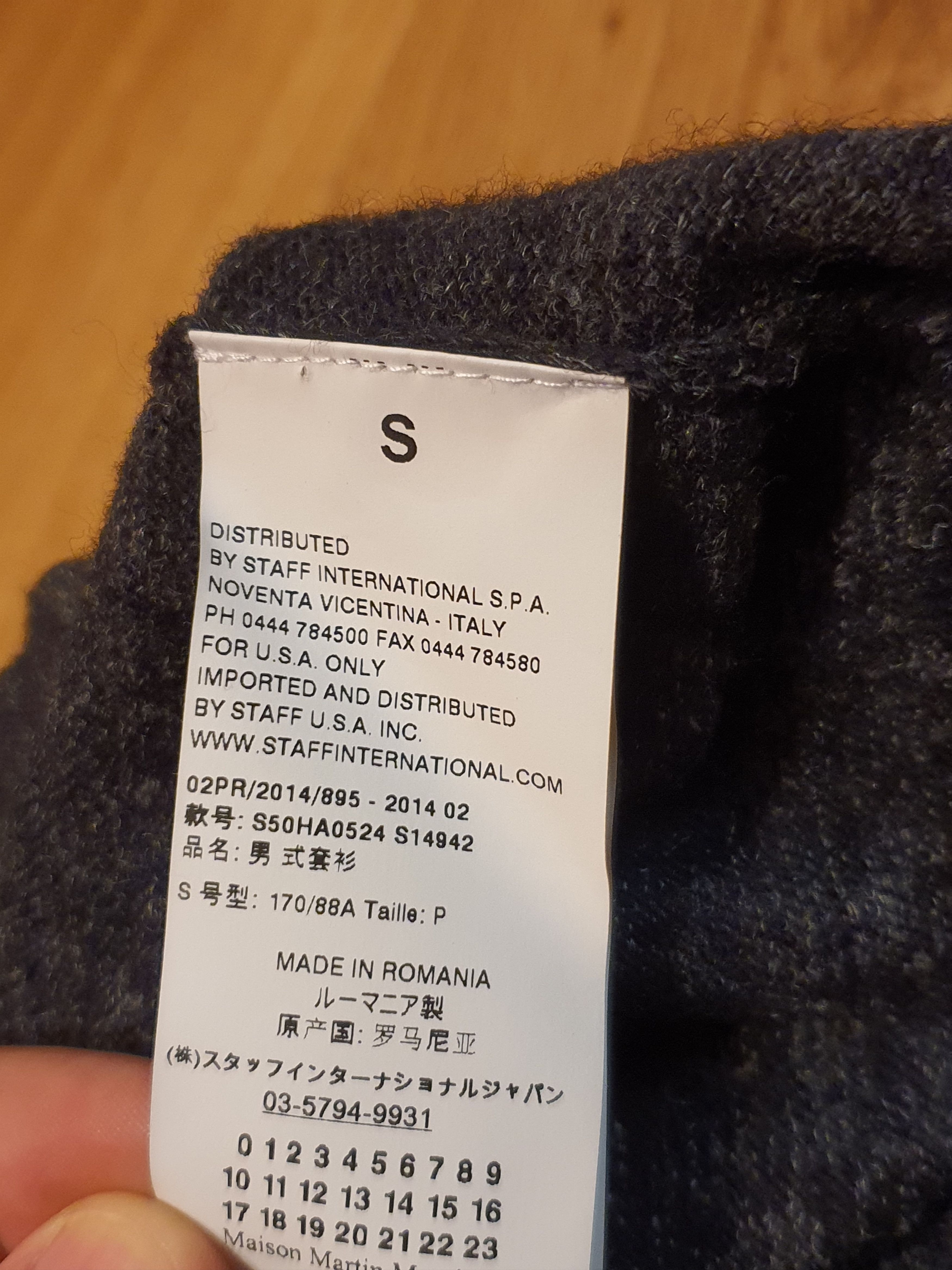 Maison Margiela Maison Martin Margiela Wool / Linen Cardigan Sweater Size US S / EU 44-46 / 1 - 4 Thumbnail