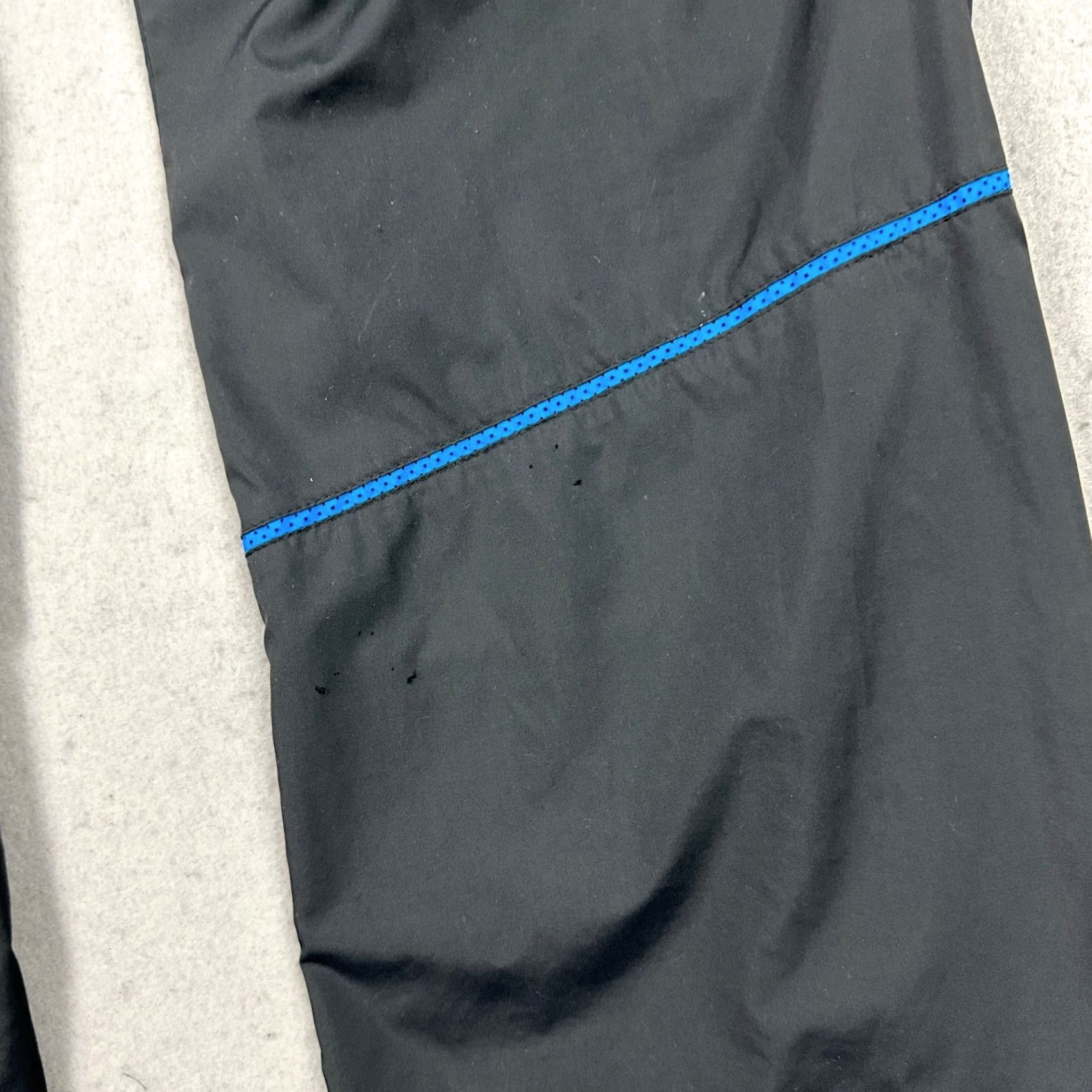 Nike Nike Pants Men L Black Solid Elastic Waist Drawstring Pockets Track Size US 33 - 5 Thumbnail