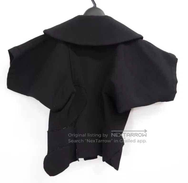 Comme des Garcons Comme des Garcons Large Round Neck Wool Coat Size M / US 6-8 / IT 42-44 - 2 Thumbnail