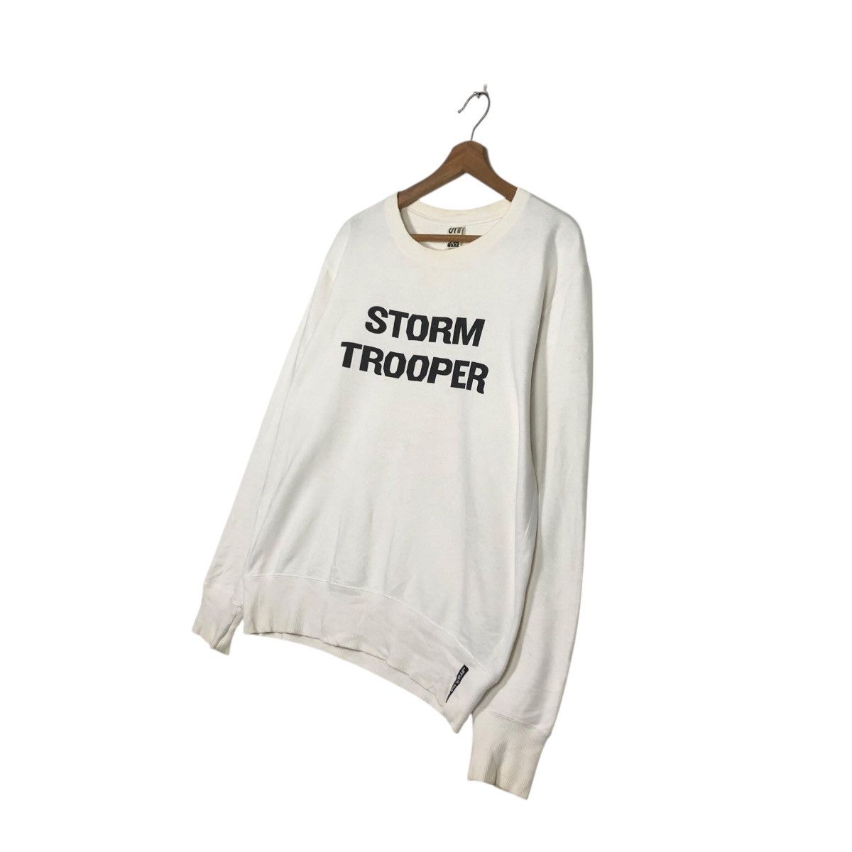 Japanese Brand 📌Vintage Sweatshirt Movie Star Wars Storm Trooper Big Logo Size US M / EU 48-50 / 2 - 3 Thumbnail