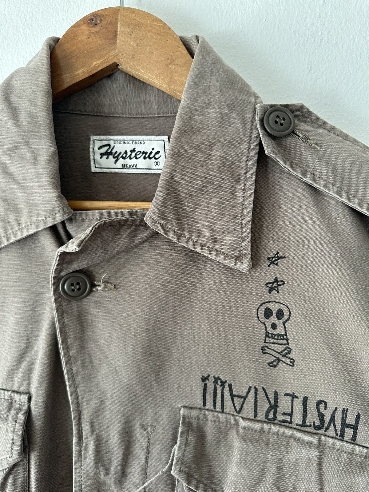 Hysteric Glamour Hysteric Heavy Military Field Skull Jacket Size US L / EU 52-54 / 3 - 6 Thumbnail
