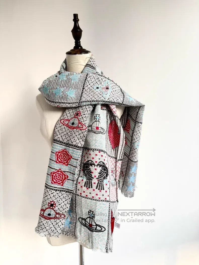 Vivienne Westwood Vivienne Westwood Multi-element Saturn Peace Dove Heart Sc Size ONE SIZE - 3 Thumbnail