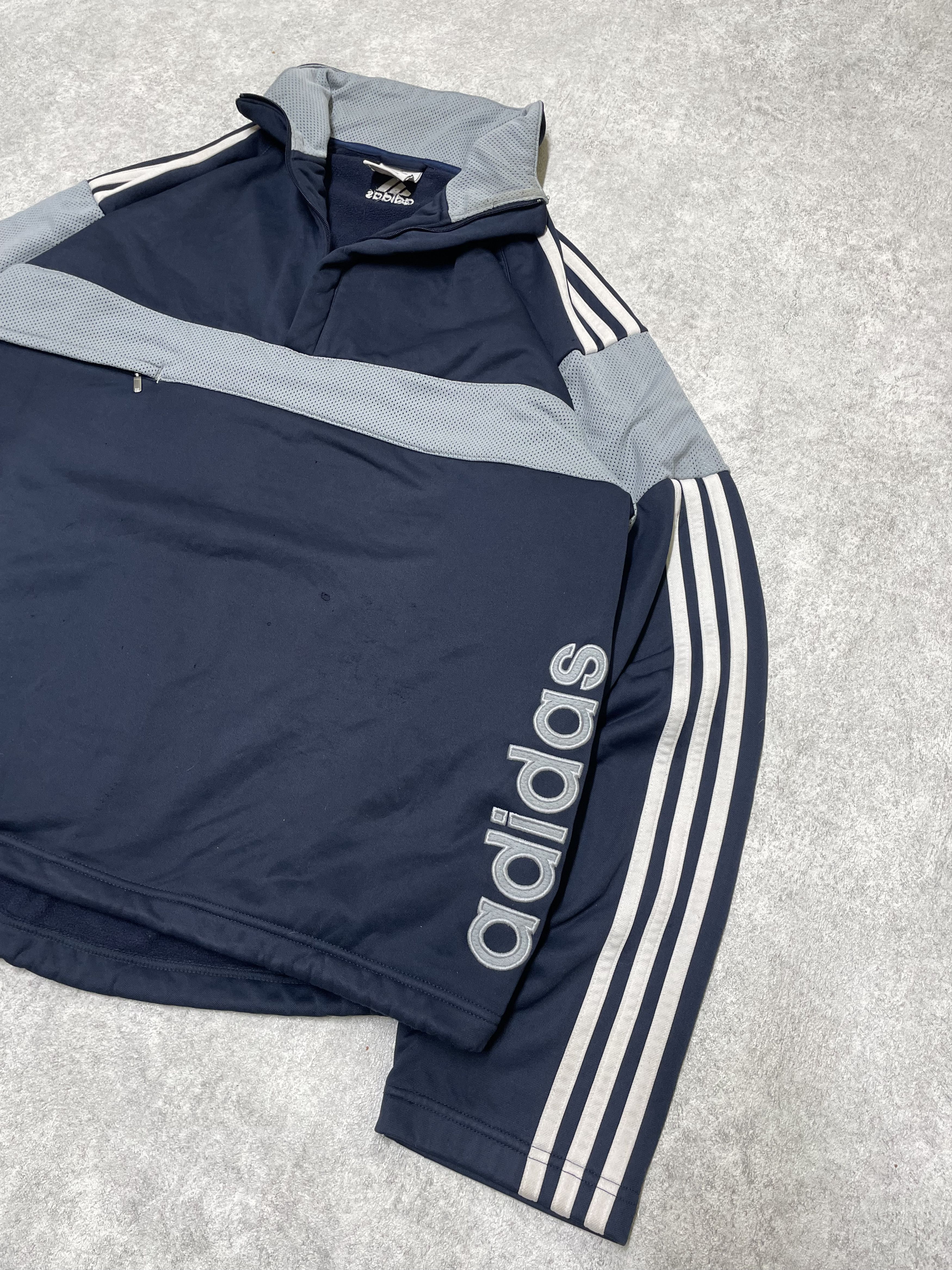 Adidas × Vintage Y2K Vintage 80s 90s Adidas Olympic Zip Rare Aitem Size US L / EU 52-54 / 3 - 2 Thumbnail