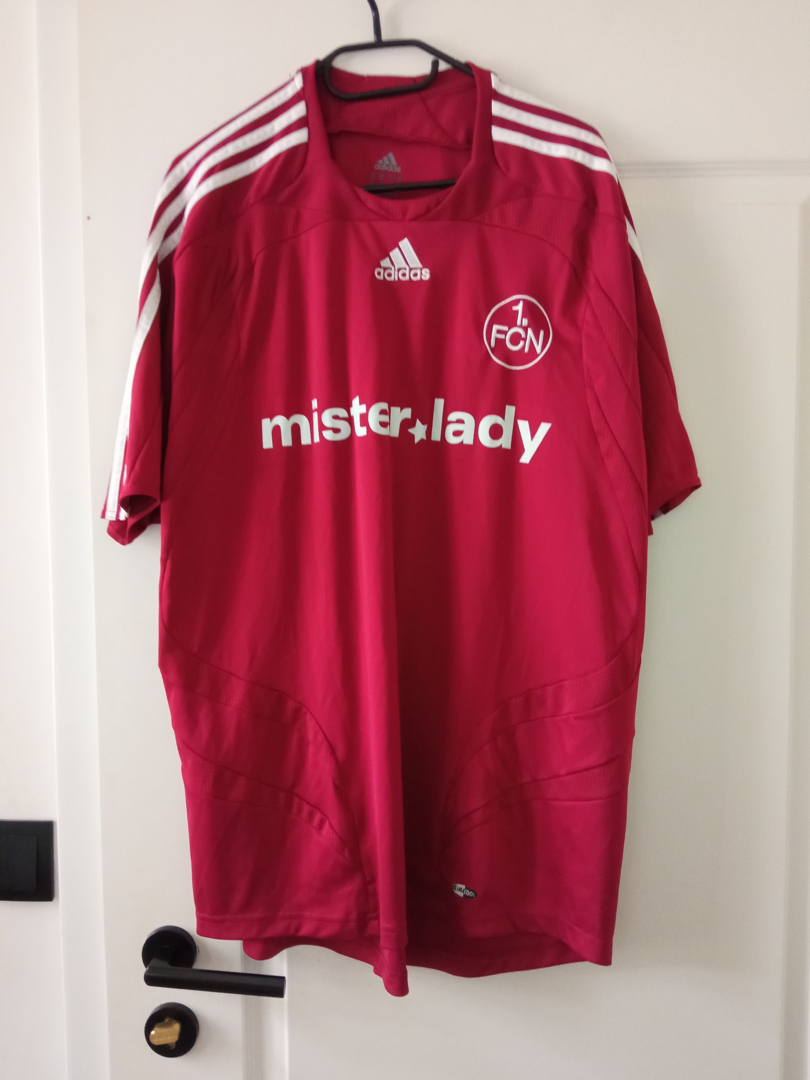 1. FC Nürnberg home shirt jersey ADIDAS 2007-2008