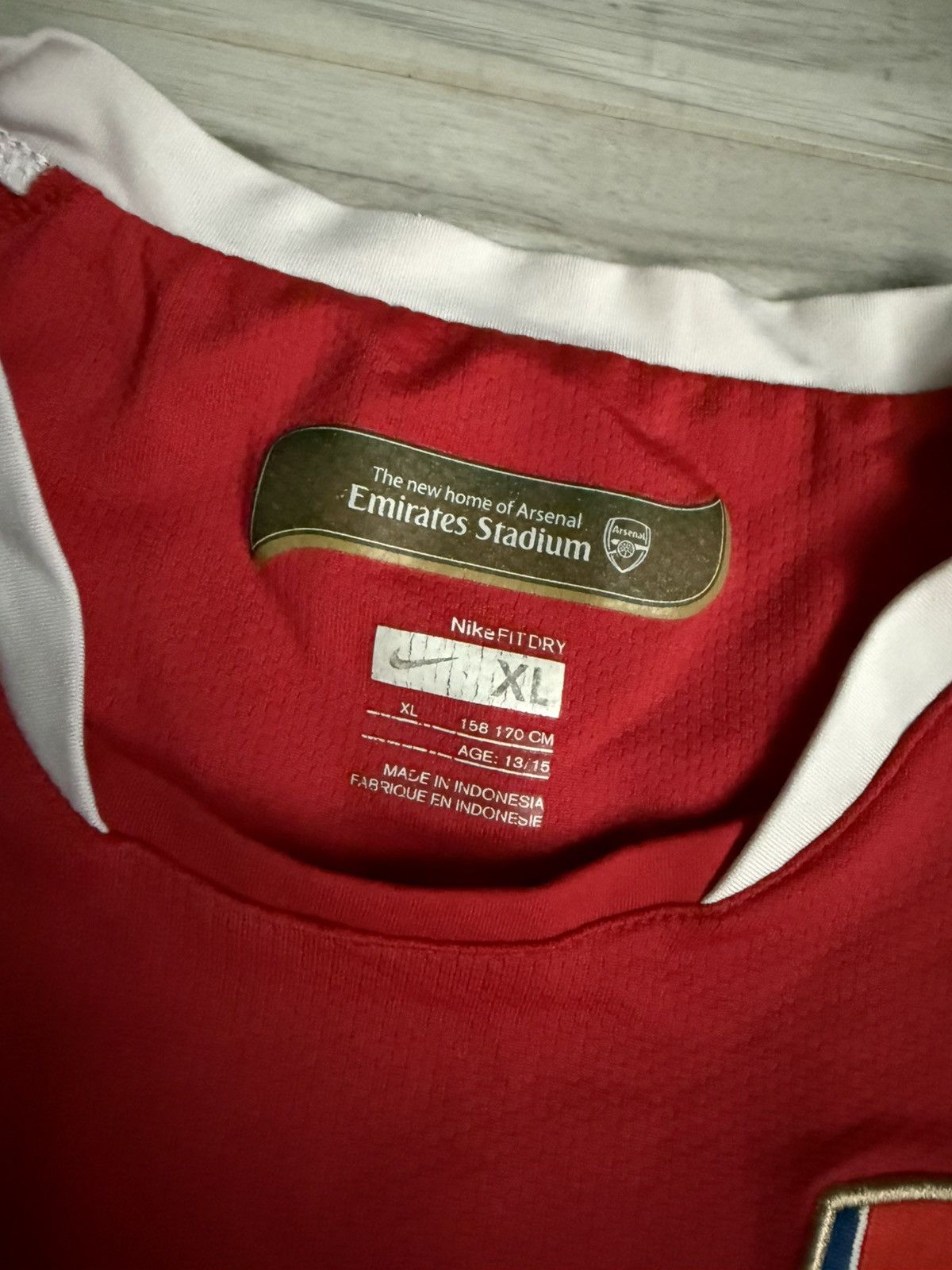 Nike × Vintage Vintage Soccer Jersey Arsenal shirt 2008 kit Size US XS / EU 42 / 0 - 3 Thumbnail