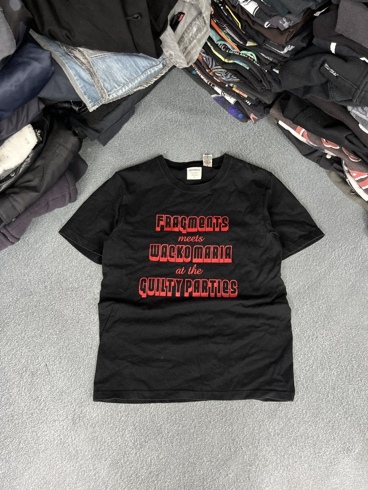 Wacko Maria Wacko Maria Faded Black Guilty Parties t-shirt Size US S / EU 44-46 / 1 - 1 Thumbnail