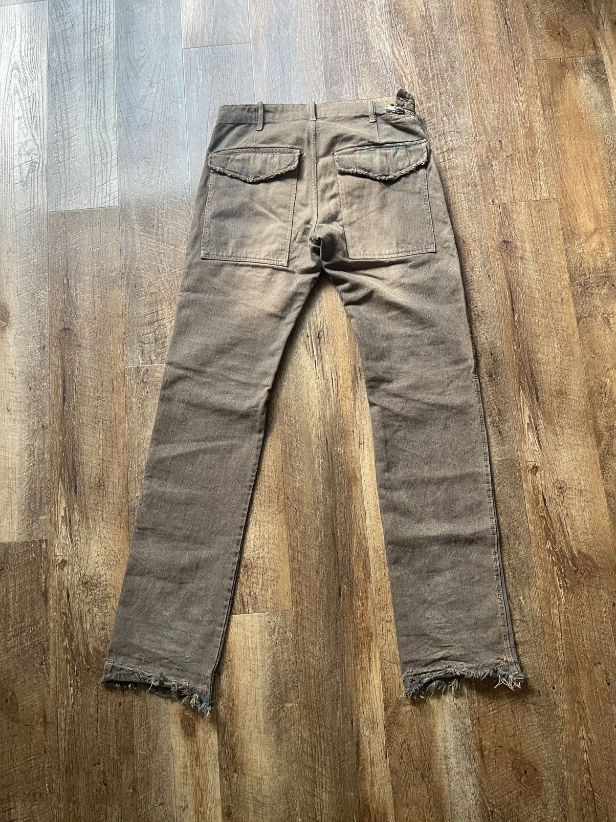 Rick Owens Rick Owens FW 06 Dustulator Mudwash Double Layer Aircuts OG Size US 32 / EU 48 - 4 Thumbnail
