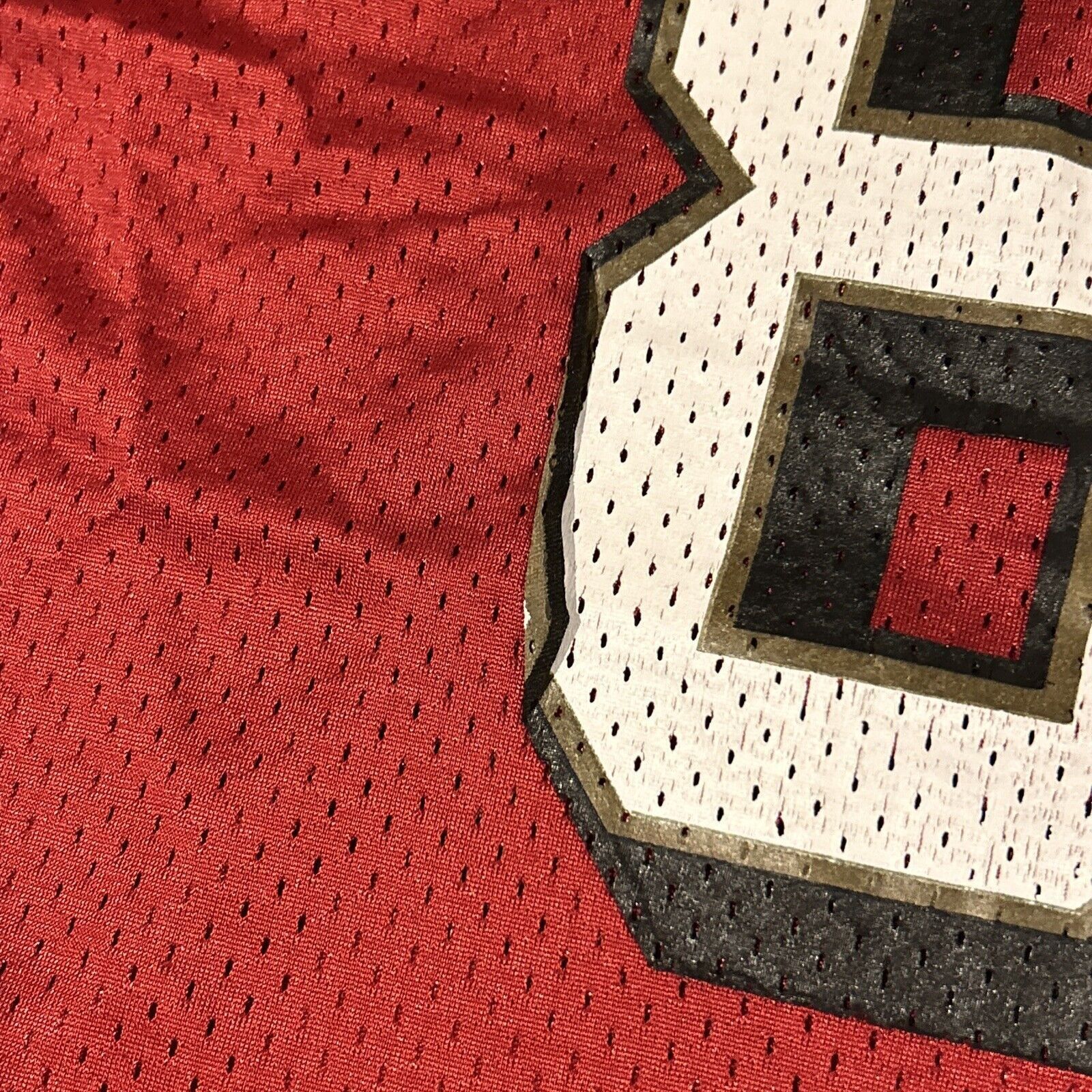 Reebok NFL 49ers Jersey Woods 81 Mens Chest 18 Small Youth Large Size US L / EU 52-54 / 3 - 16 Thumbnail