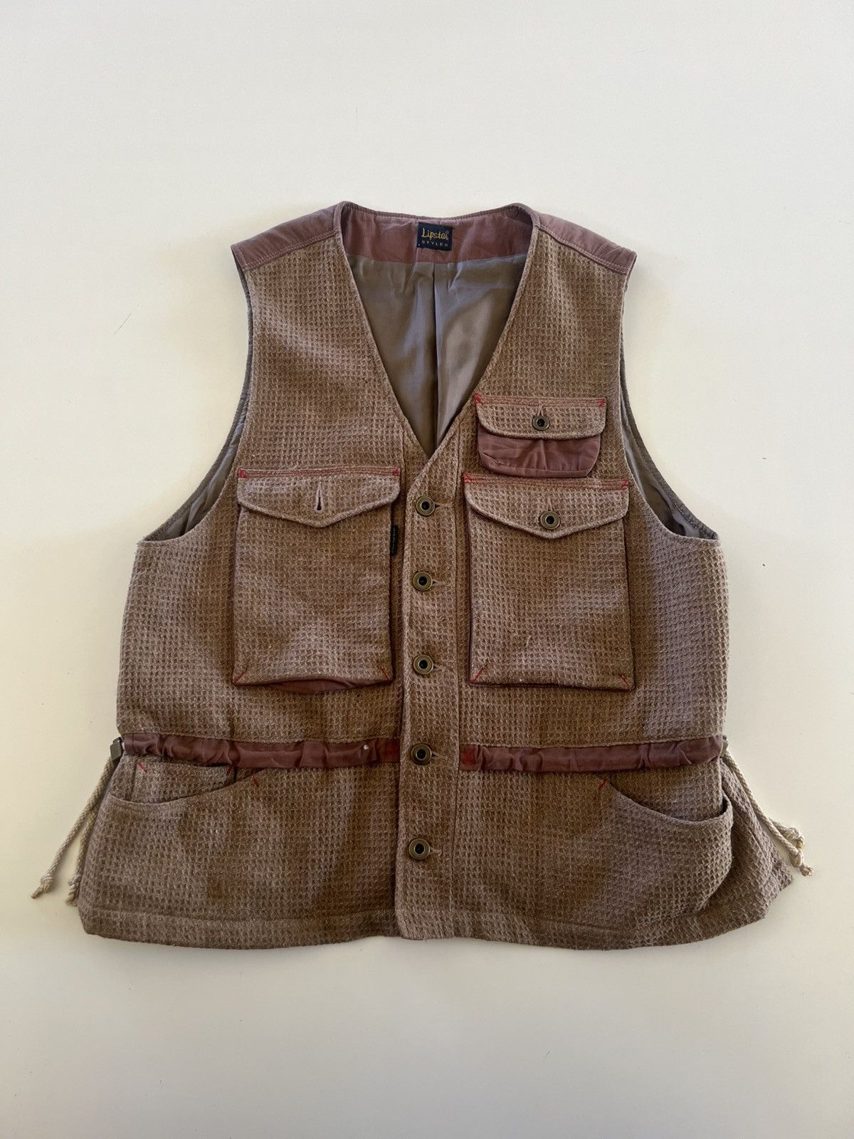 Japanese Brand Lipstar Styles Multipocket Vest Size US M / EU 48-50 / 2 - 1 Thumbnail
