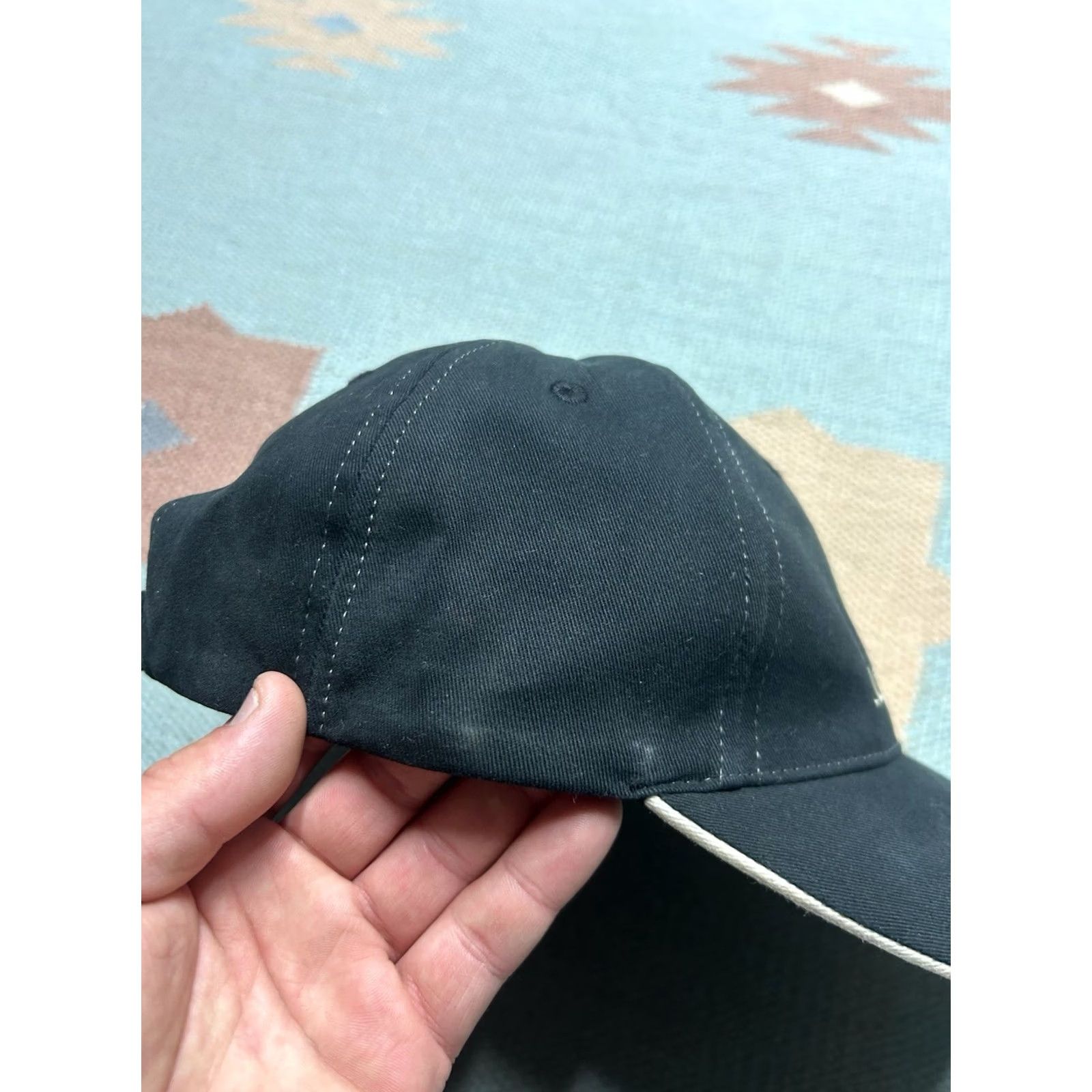 John Deere John Deere strapback hat cap camo flames farm tractor black adjustable tribal Mens Cap/Hat Size ONE SIZE - 4 Thumbnail