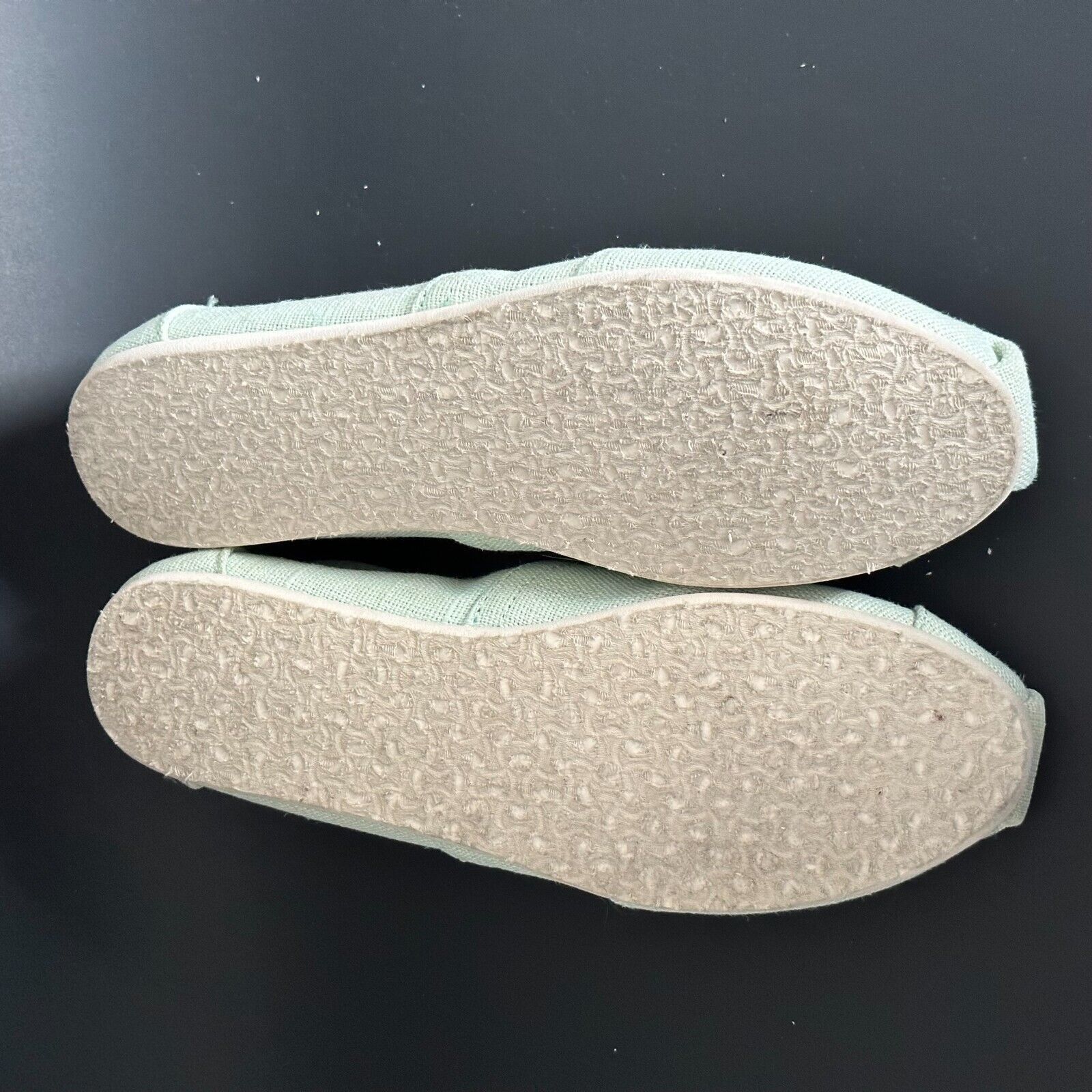 Other TOMS Shoes Slip On Light Mint Green Womens Size 6M Boat Shoe Size US 6 / IT 36 - 3 Thumbnail