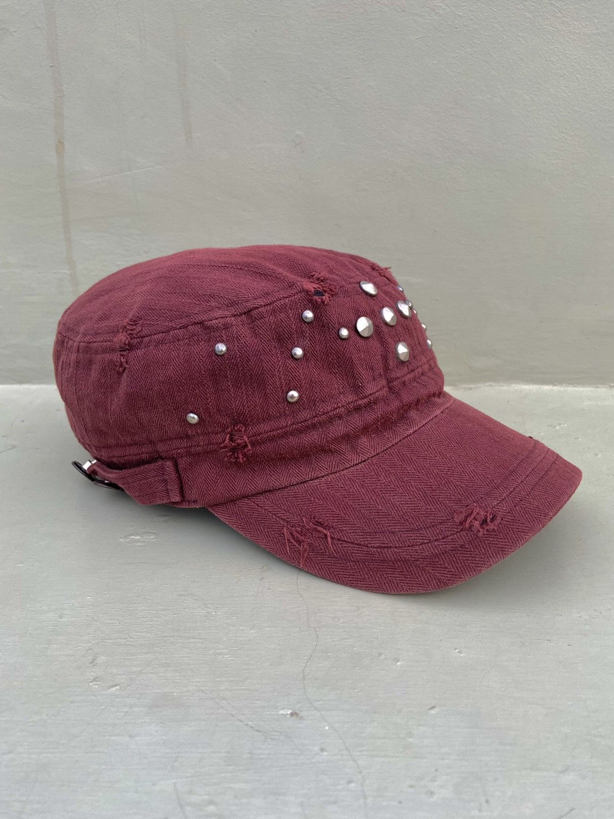 Hysteric Glamour × If Six Was Nine × Japanese Brand 2000s ditsetressed studded button patrol hat Size ONE SIZE - 6 Thumbnail