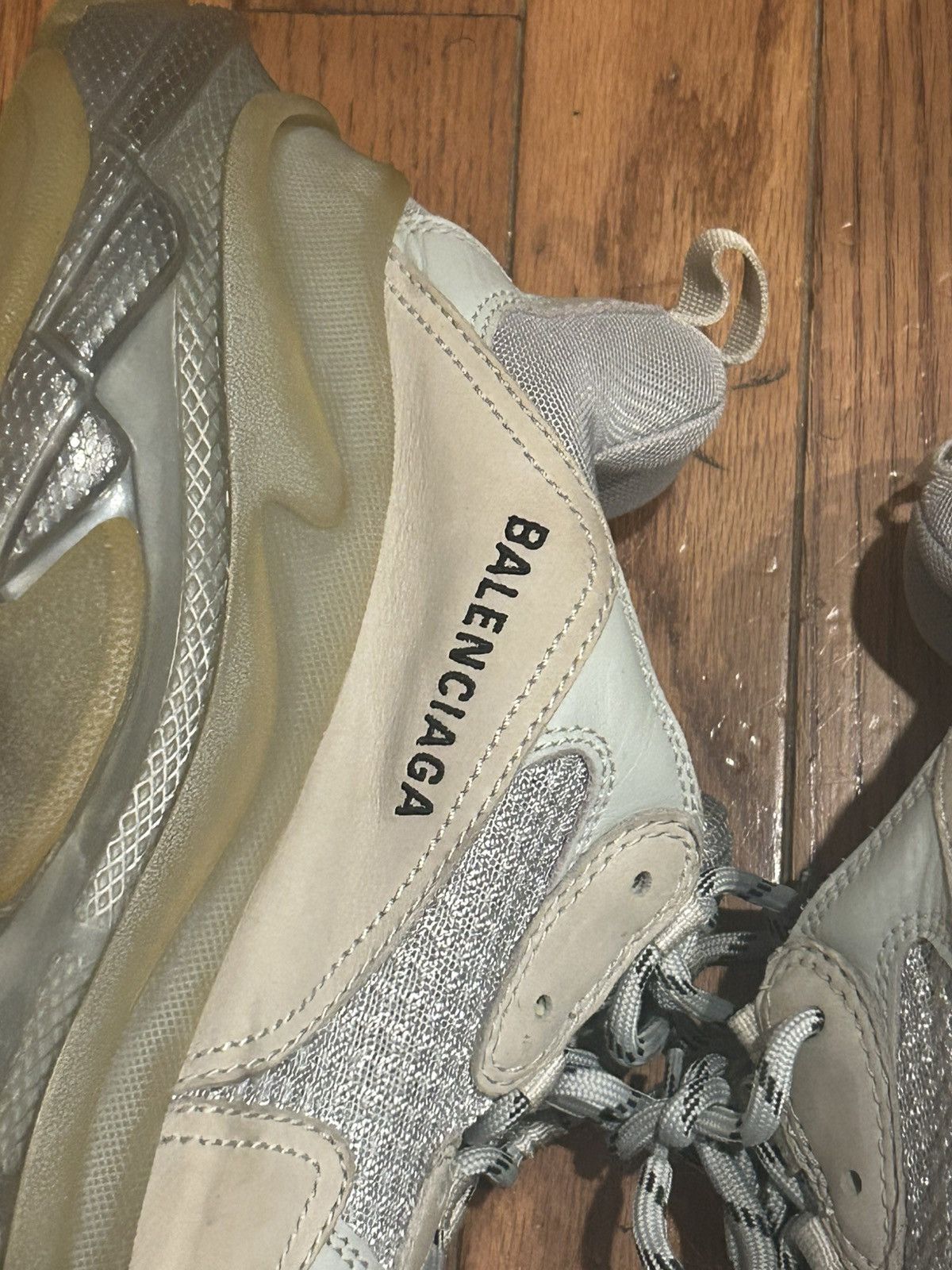 Balenciaga Triple S Clear Sole LAST DROP MF STEAL Size US 10 / EU 43 - 16 Thumbnail