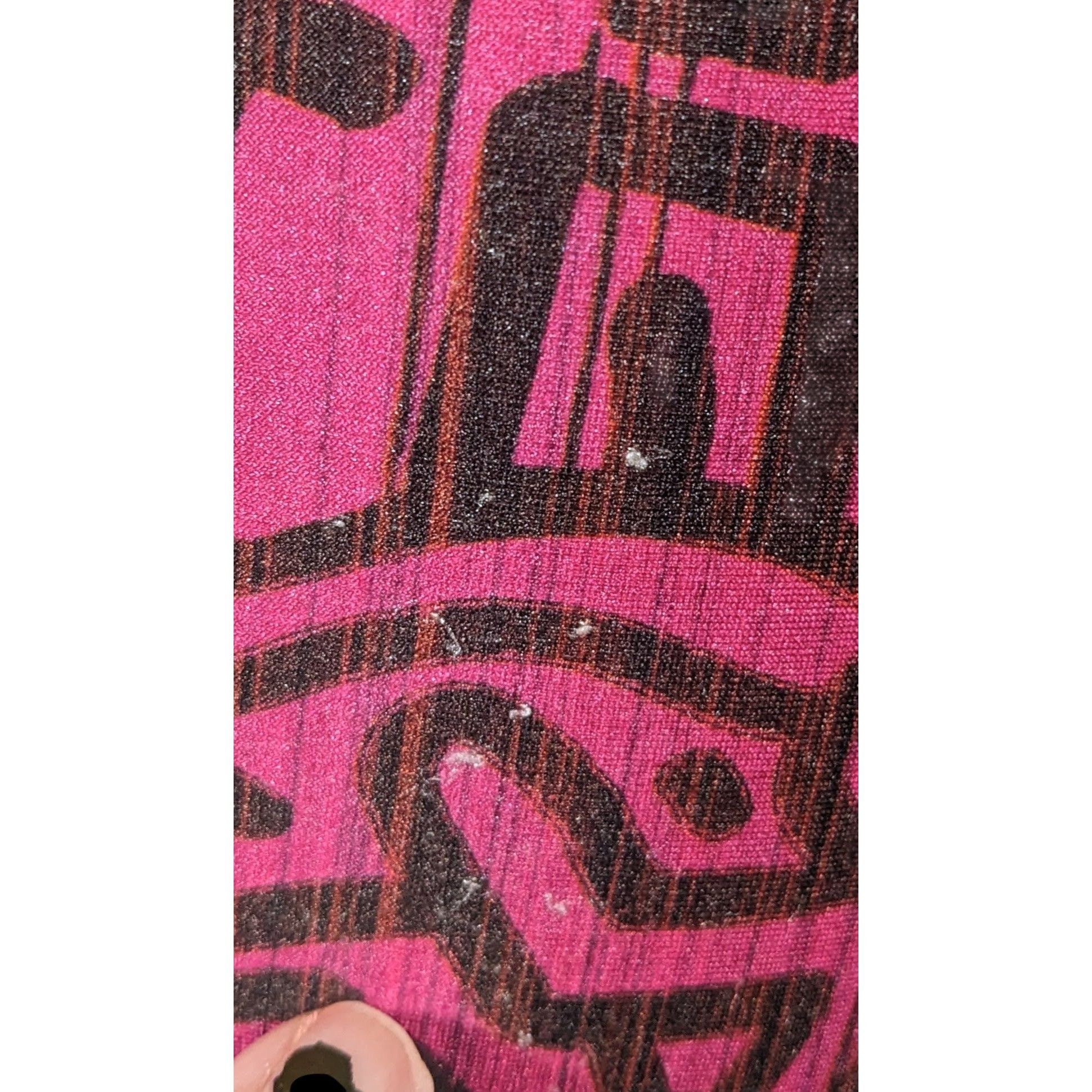Keith Haring × Terez Terez x Keith Haring Pink And Black Love Themed Leggings Siz Size 28" / US 6 / IT 42 - 3 Thumbnail