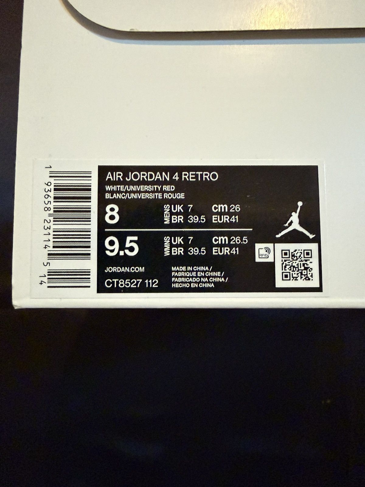 Jordan Brand Jordan 4 metallic red Size US 8 / EU 41 - 9 Thumbnail