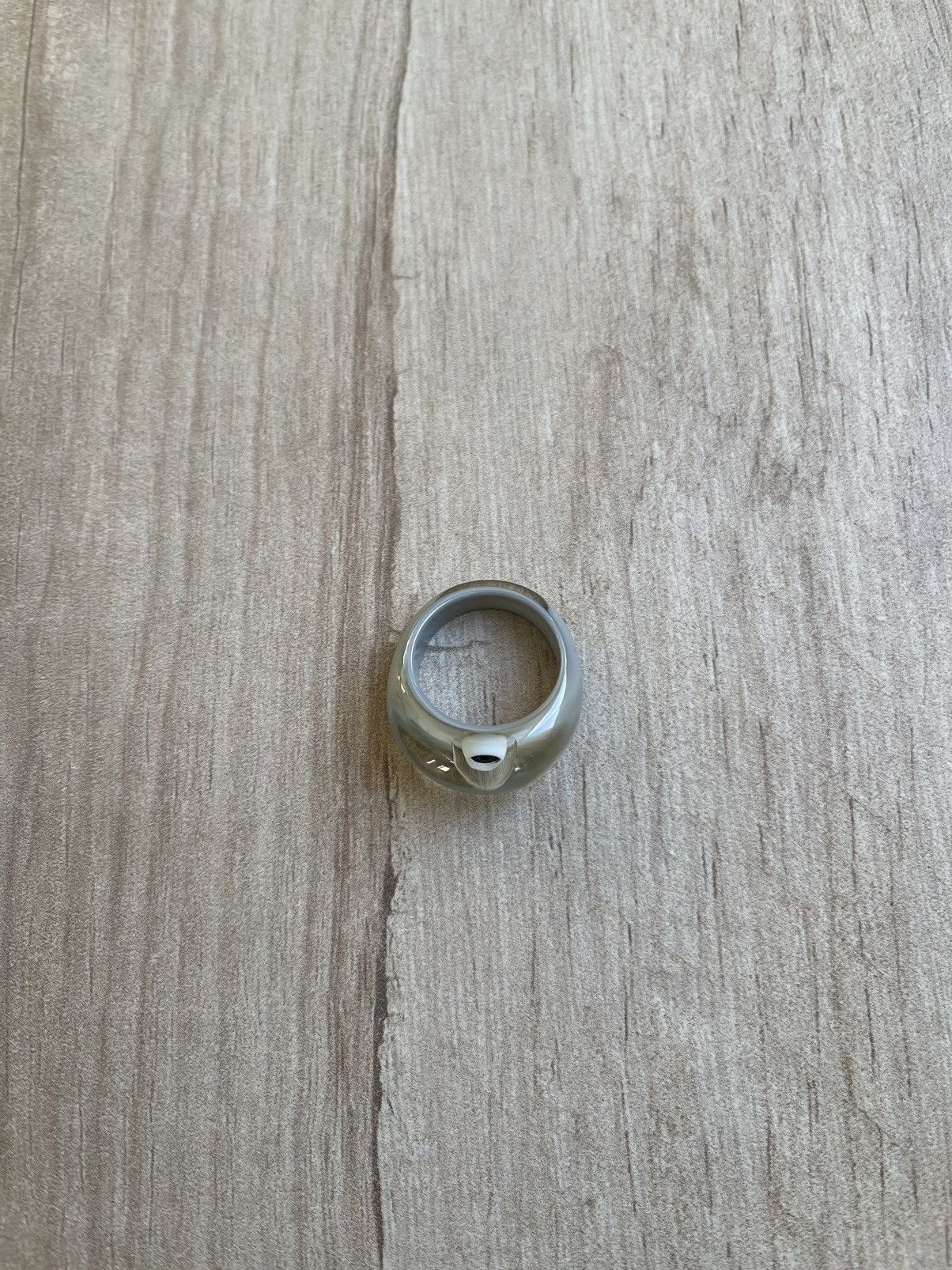 Japanese Brand Ura-harajuku Y2K Eyeball Acrylic Clear Ring Size ONE SIZE - 5 Thumbnail