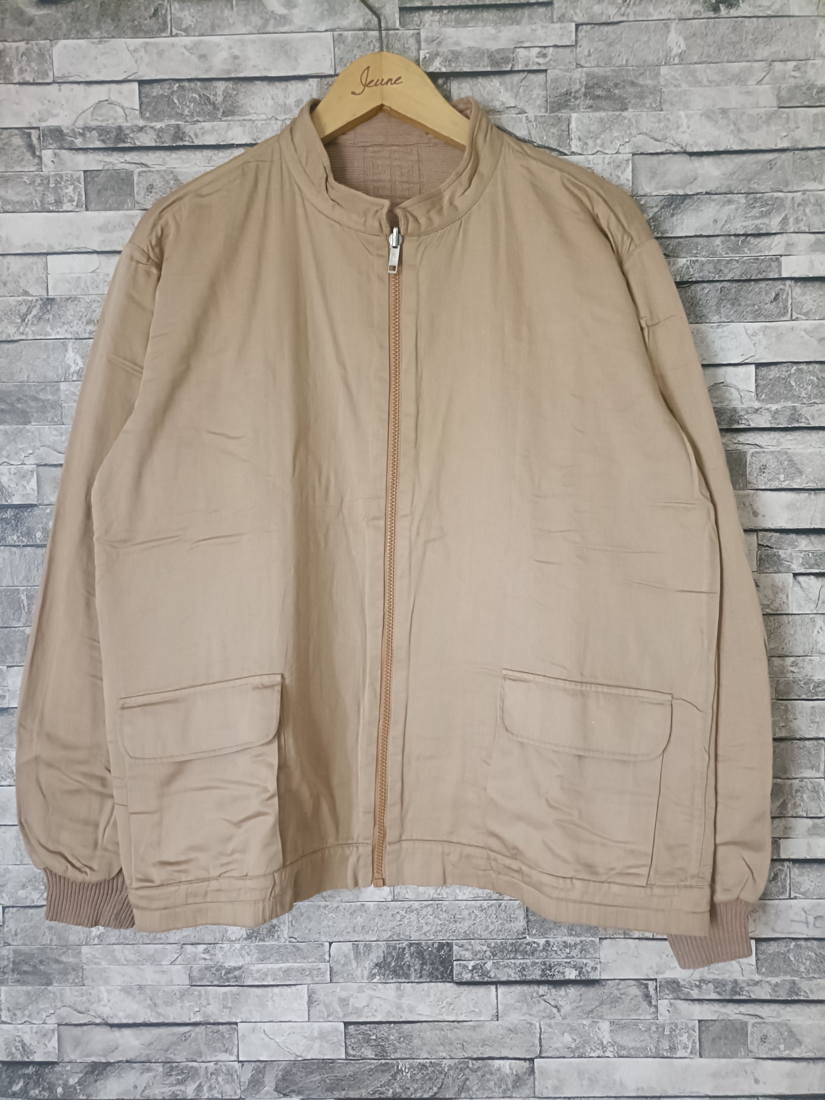 Givenchy Vintage Givenchy gentleman reversible knit jacket Size US L / EU 52-54 / 3 - 7 Thumbnail