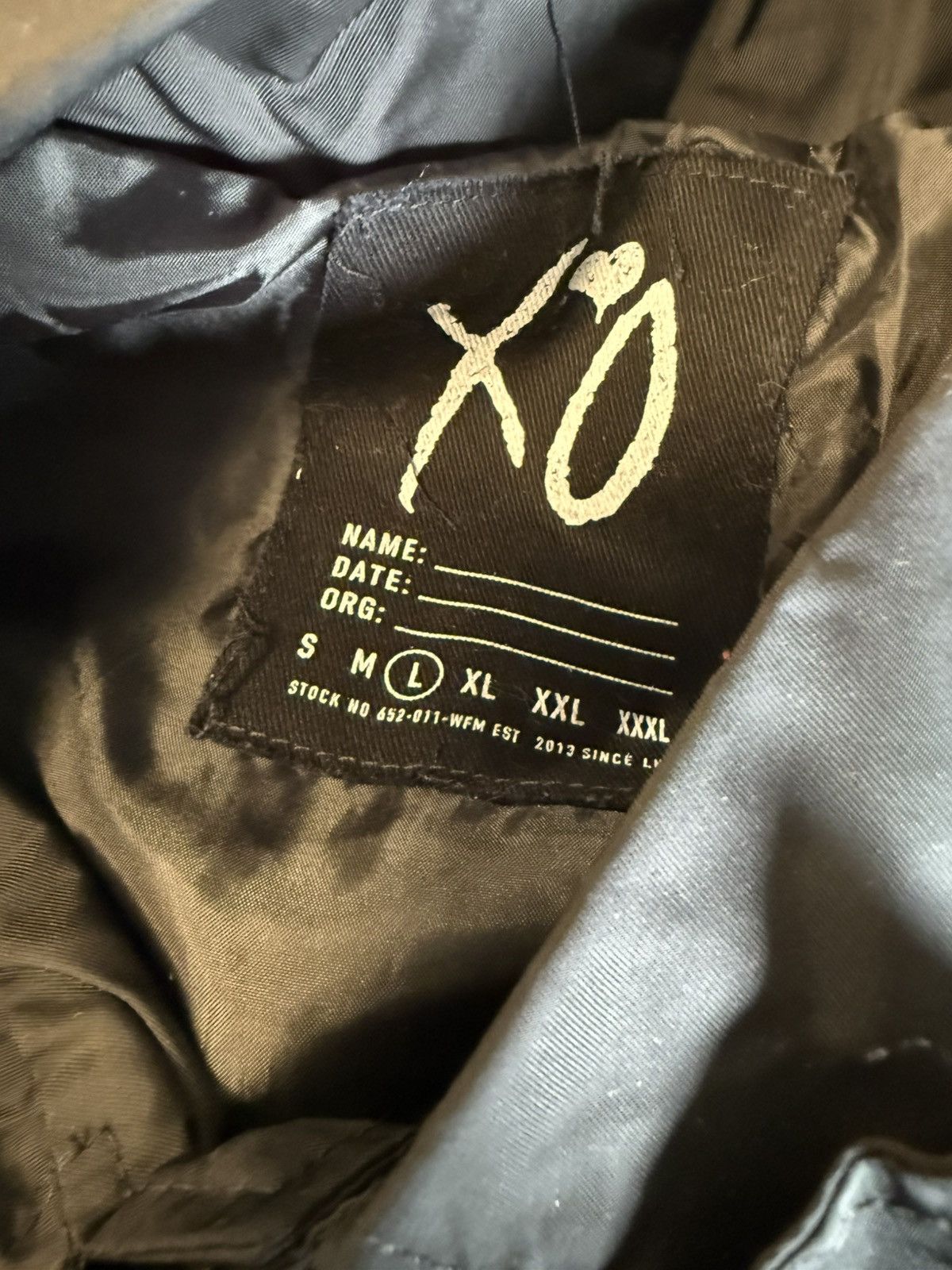 The Weeknd × XO The Weeknd Overdose Windbreaker Jacket 2017 Size US L / EU 52-54 / 3 - 4 Thumbnail