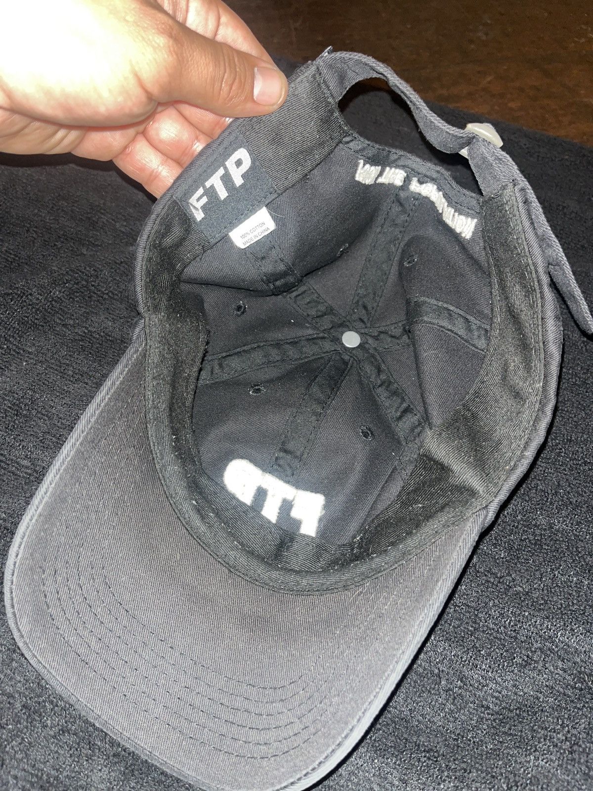 Fuck The Population FTP dad hat V2 Size ONE SIZE - 3 Thumbnail