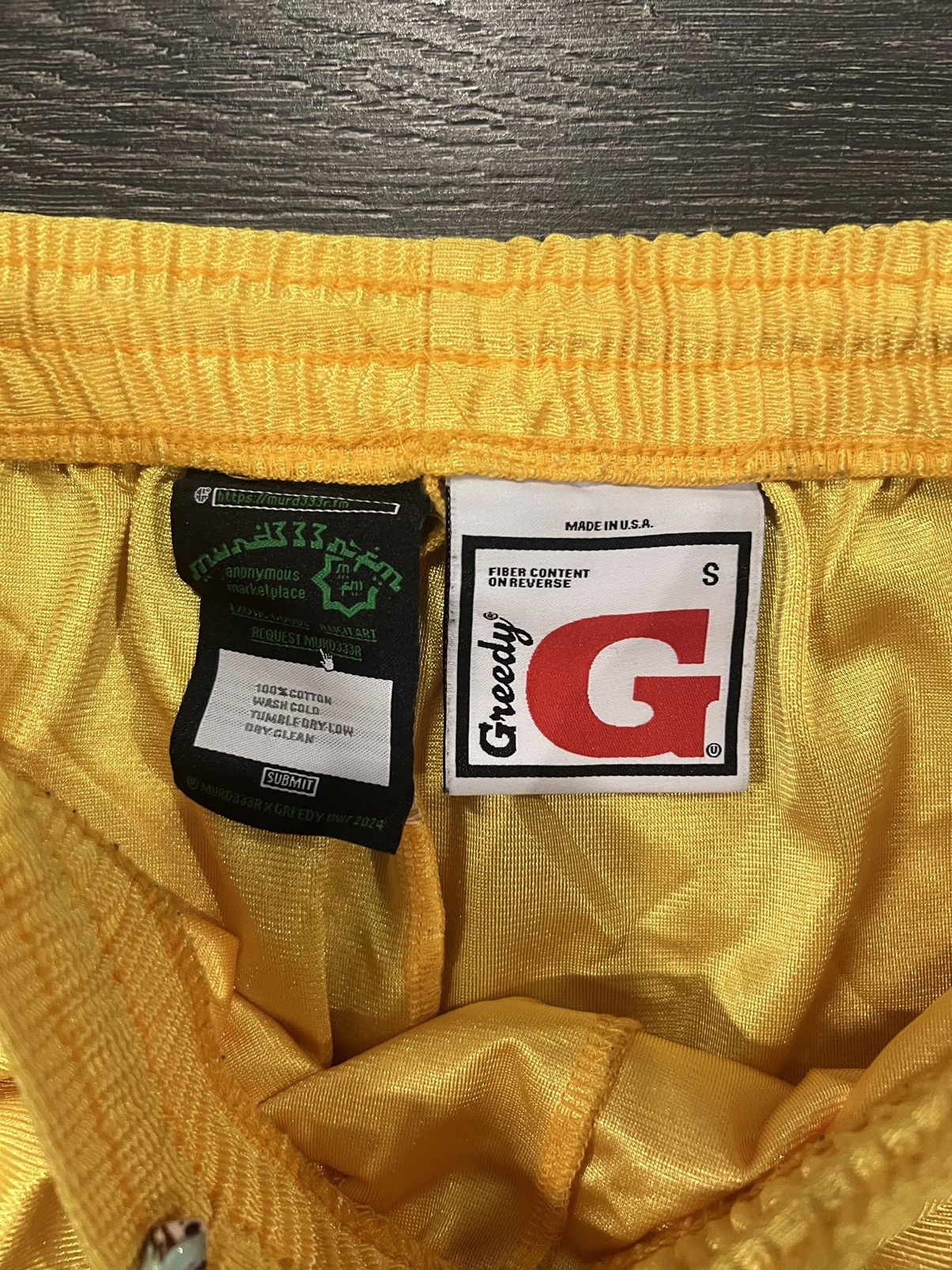 Greedy Unit × murd333r.fm Greedy unit x Murd333r.fm sweatpants Size US 30 / EU 46 - 3 Thumbnail