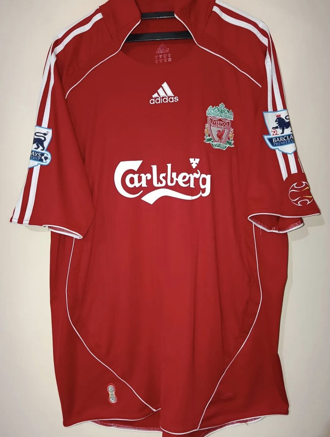 Adidas Liverpool Home 2007 original size XL Size US XL / EU 56 / 4 - 1 Thumbnail