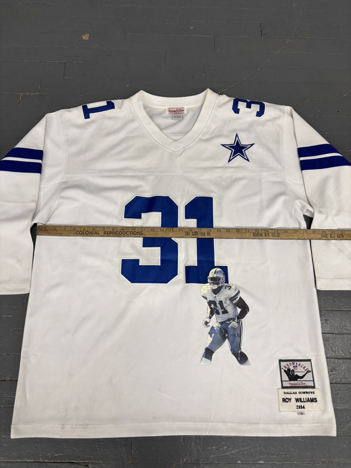 Mitchell & Ness × NFL × Vintage Vintage Mitchell&Ness Cowboys Roy Williams Authentic Jersey Size US XXL / EU 58 / 5 - 5 Thumbnail