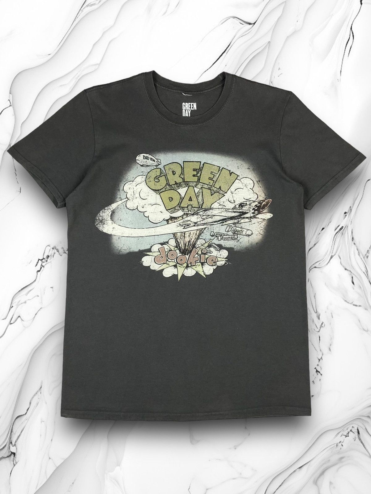 GREEN DAY dookie Tシャツ 90s Lサイズ グレー 90s Green day グリーンデイ dookie tシャツ オフィシャル メンズ