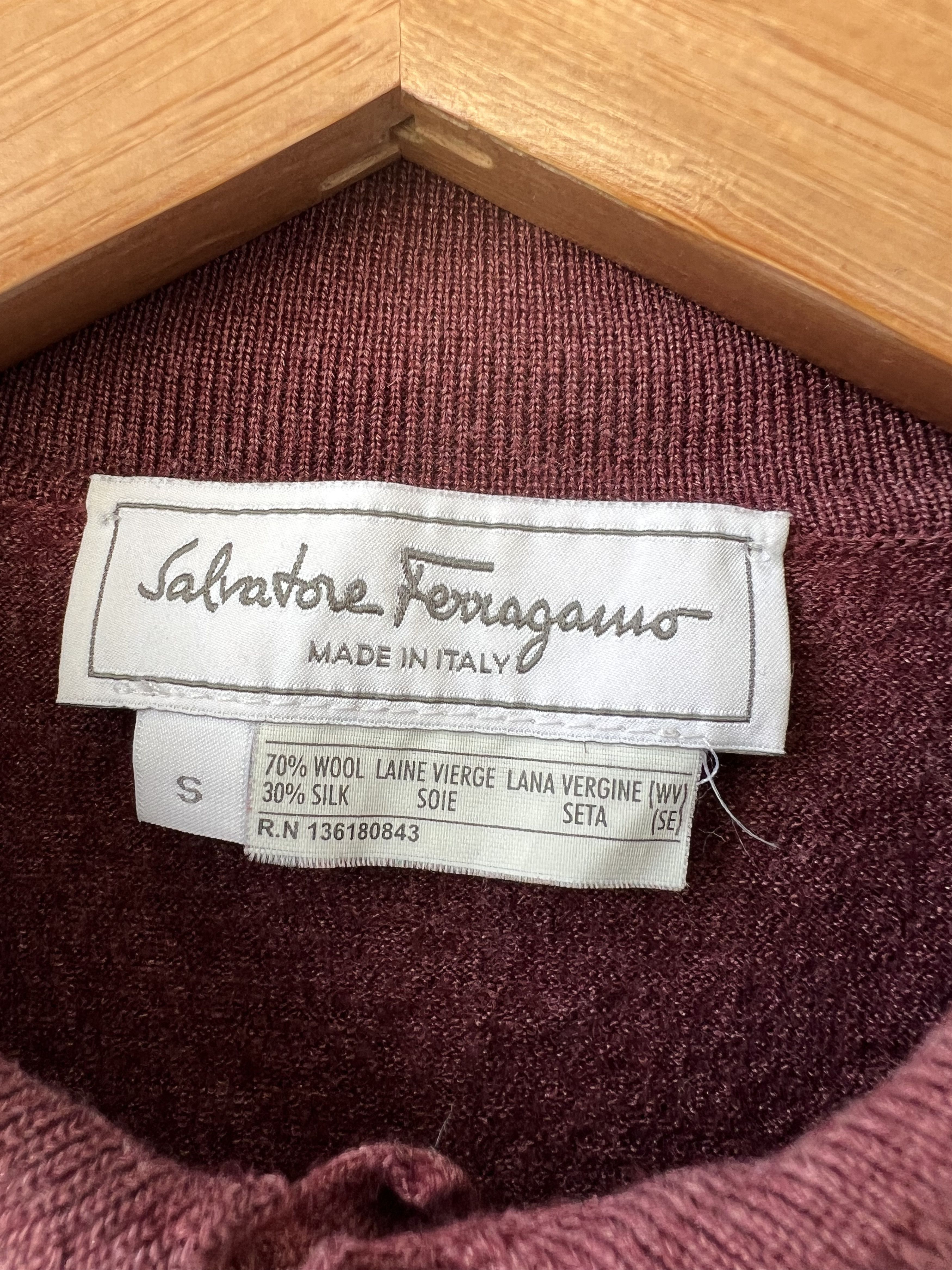 Salvatore Ferragamo Salvatore Ferragamo Wool Sweater S Size US S / EU 44-46 / 1 - 3 Thumbnail
