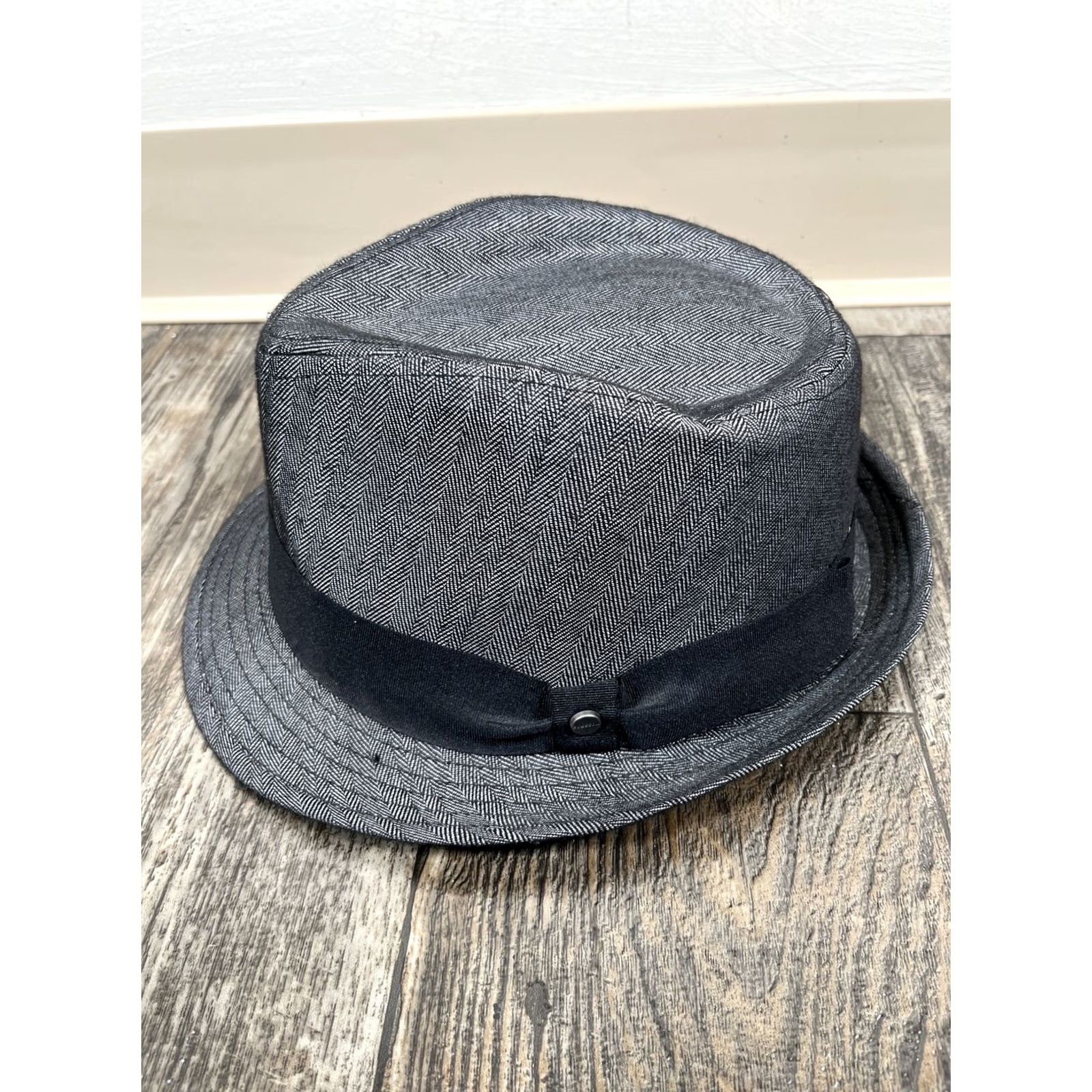 Stetson Stetson Fedora Hat Gray Cotton Blend Knit Lightweight Classic Classic Fedora Men Large / XL 23-1/4” 7-3/8 Size ONE SIZE - 2 Thumbnail