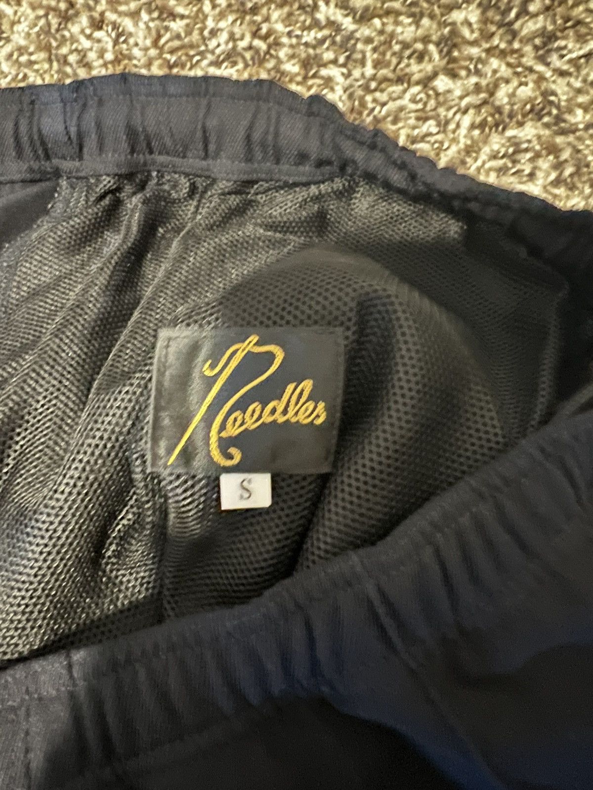 Japanese Brand × Needles NEEDLES Navy W.U. Track Pants Size US 32 / EU 48 - 3 Thumbnail