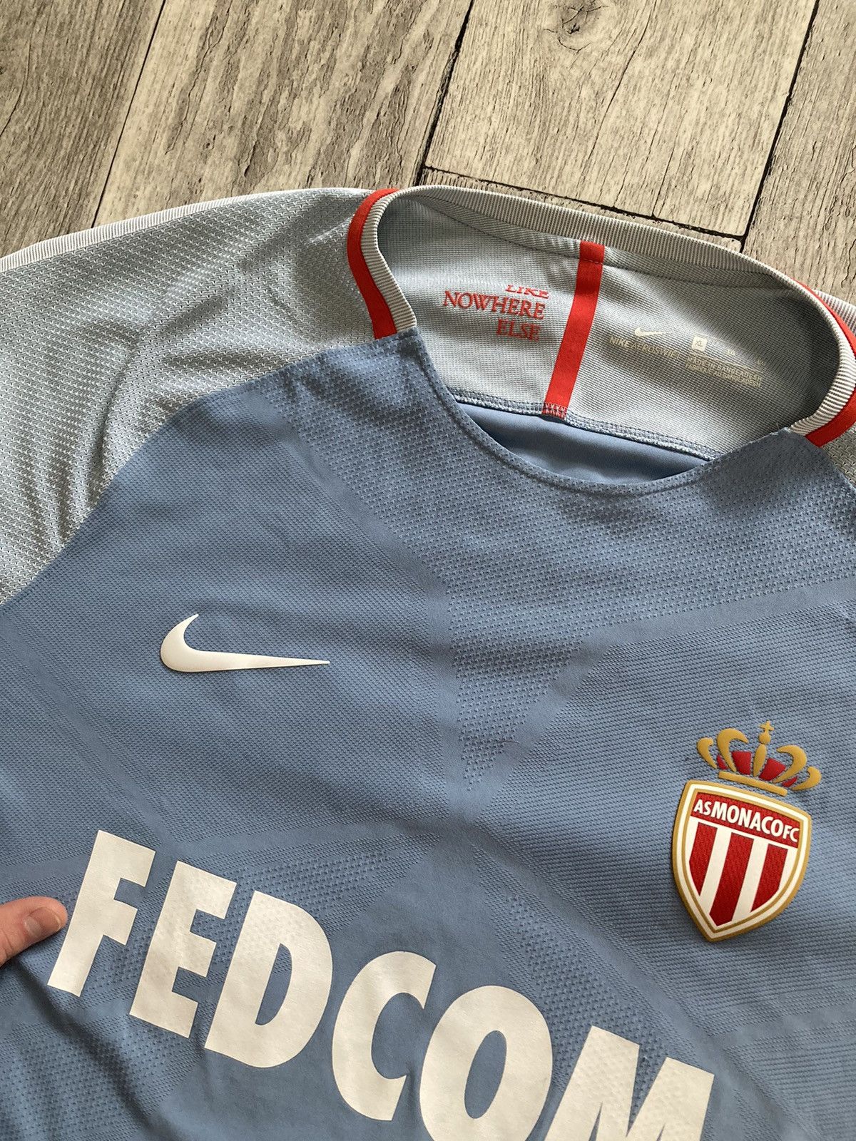 Nike Nike as Monaco player issue UCL soccer football jersey XL Size US XL / EU 56 / 4 - 9 Thumbnail