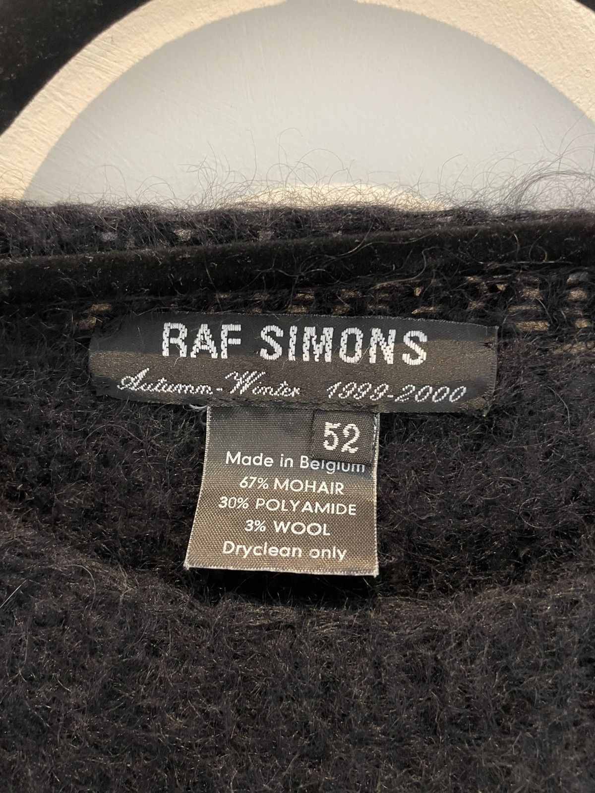 AW 1999-2000 Black Mohair