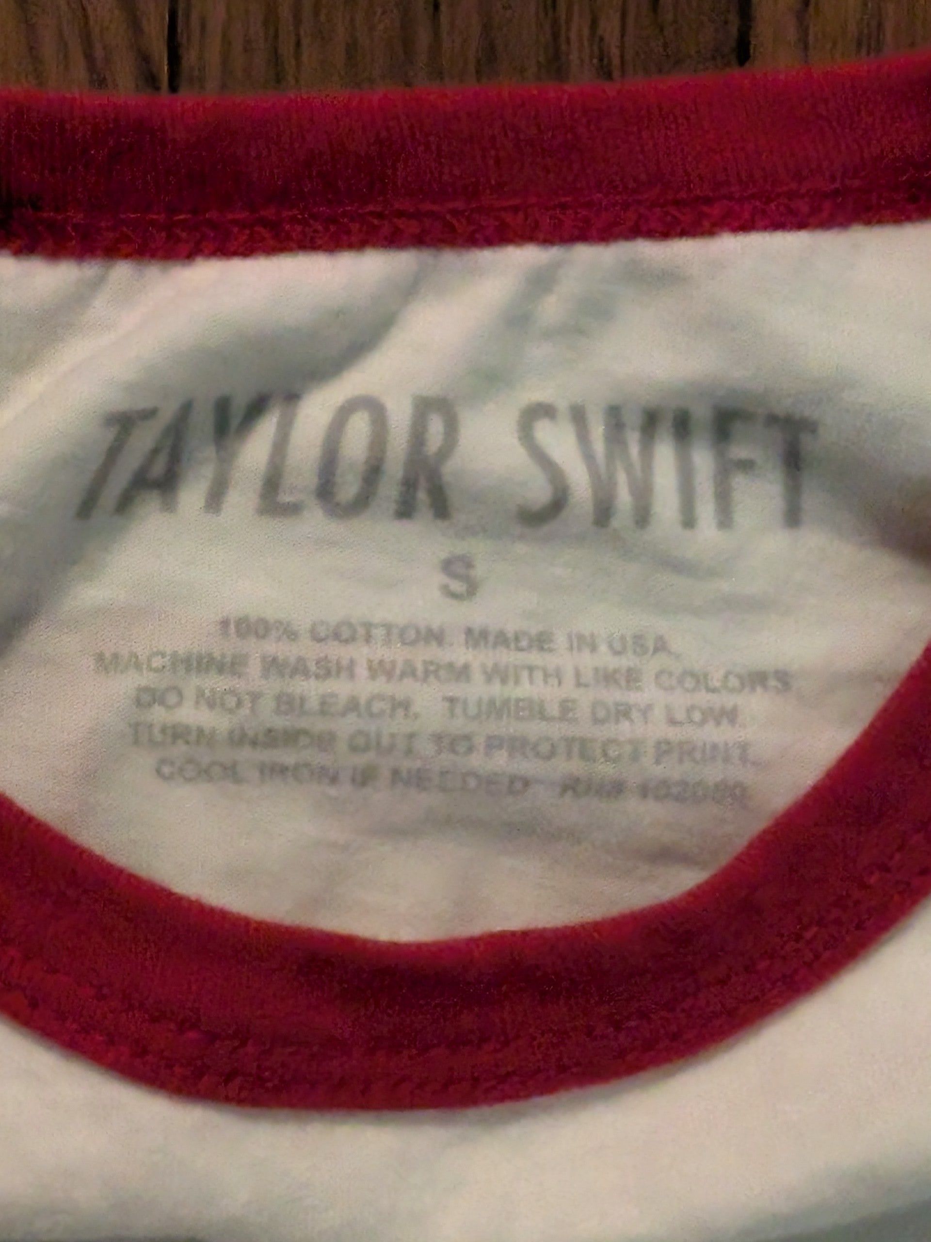 Other Taylor Swift Red Taylor's Version Ringer T-Shirt - Size S Size US S / EU 44-46 / 1 - 3 Thumbnail