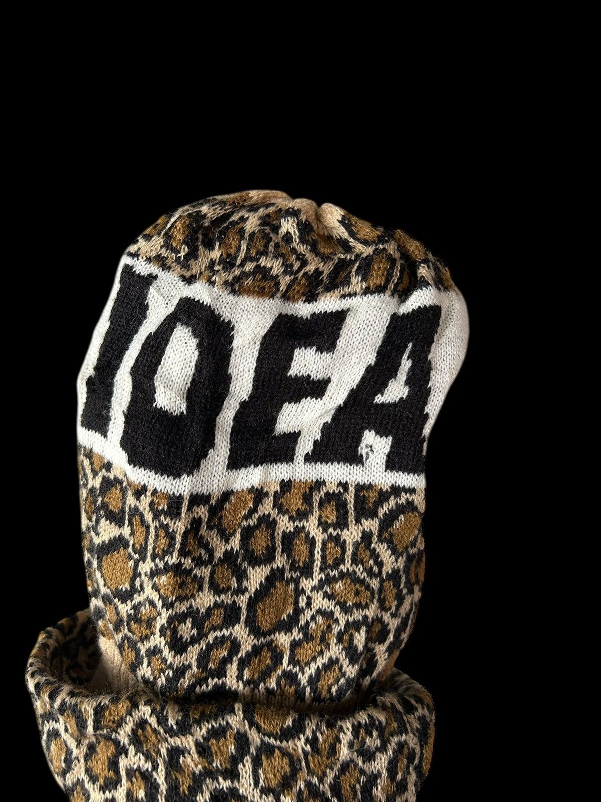 Japanese Brand × Kapital × Vintage Leopard Made in Japan Beanie Hats Size ONE SIZE - 6 Thumbnail
