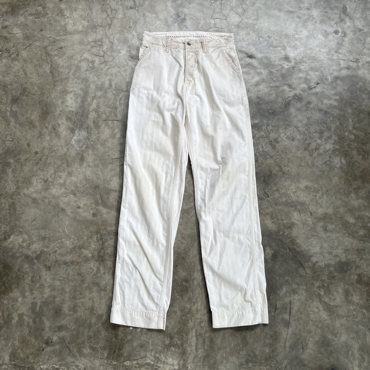 Kato Teamkit Japan Kapital Buckle Back Straight Fit Pants