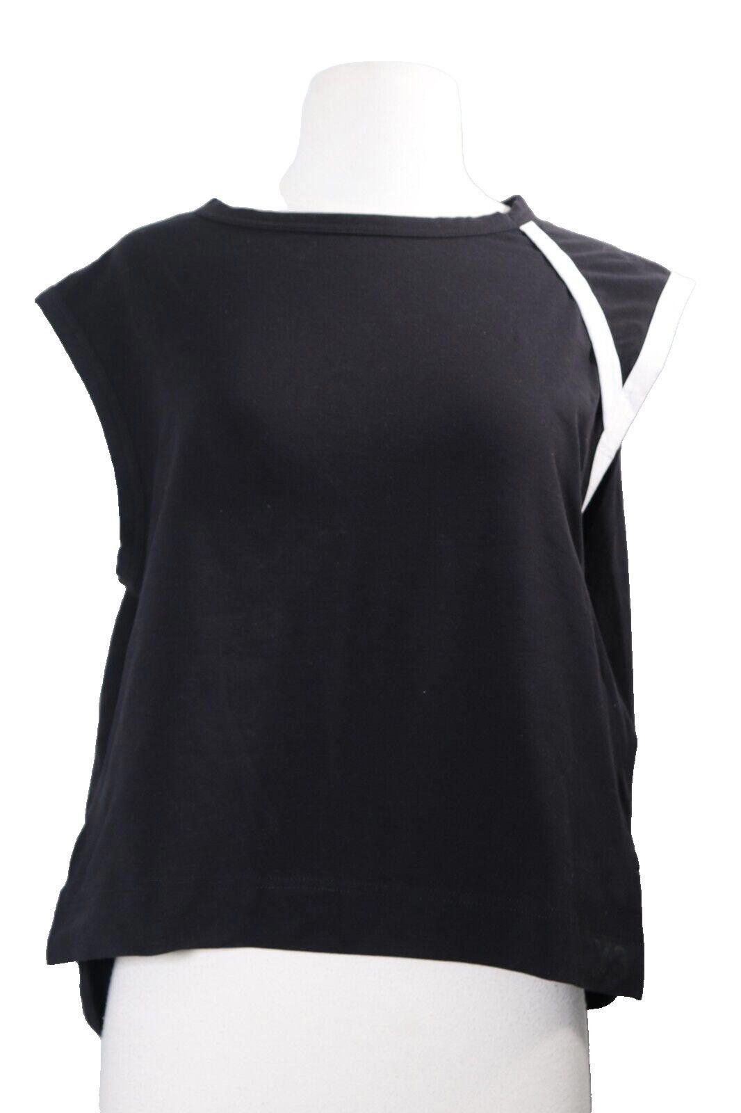 Y-3 Y-3 Adidas Yohji Yamamoto Small Black Crew Neck T-Shirt Top Size S / US 4 / IT 40 - 2 Thumbnail