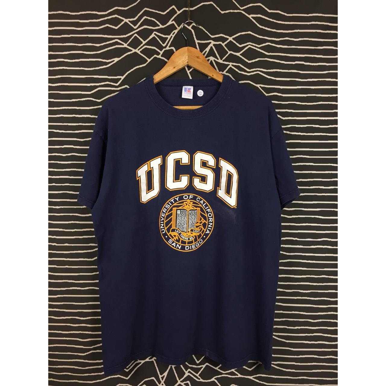 Russell Athletic Vtg UCSD University Of California San Diego Collegiate Tee Size US L / EU 52-54 / 3 - 1 Thumbnail